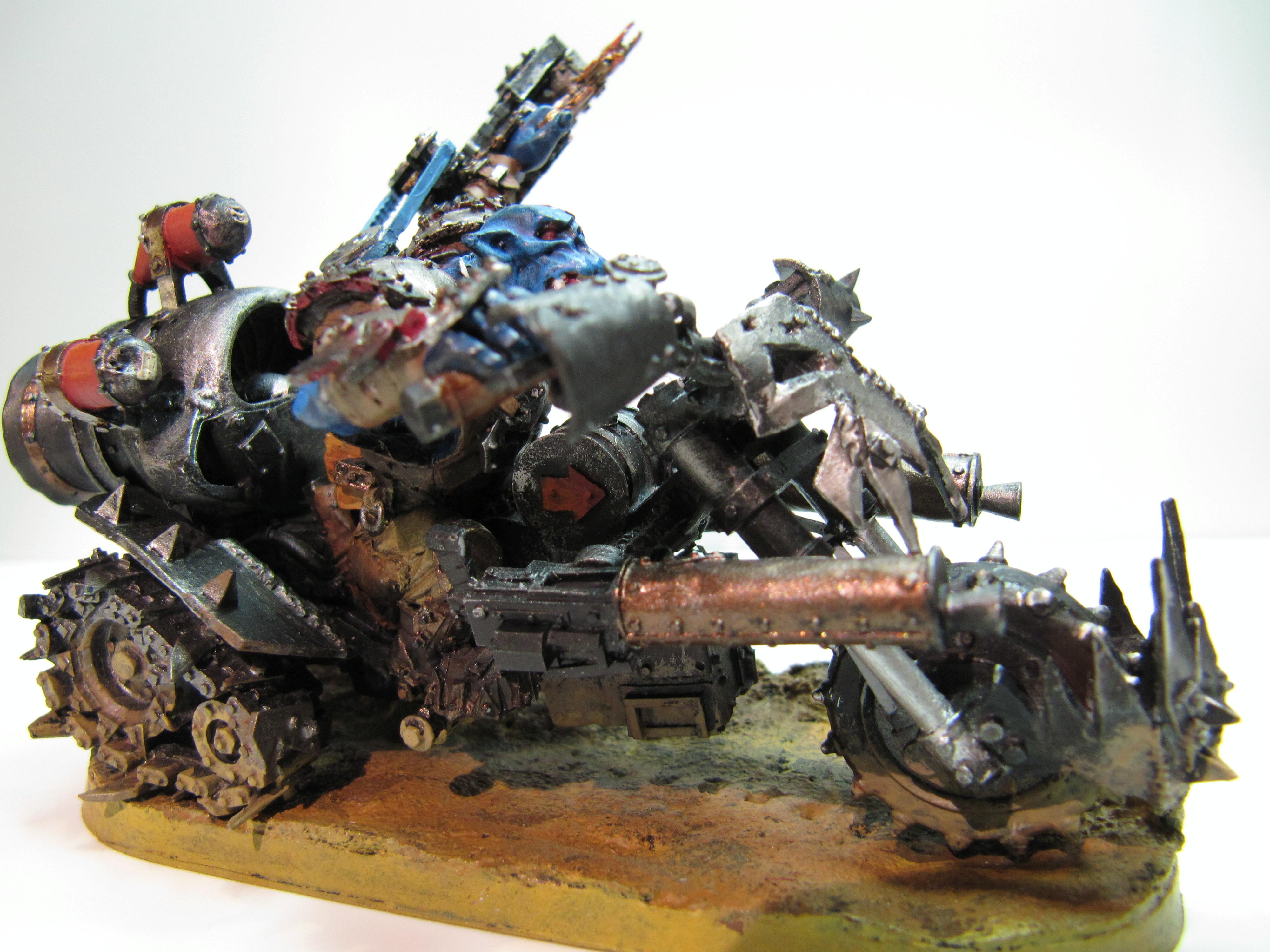warboss on warbike (forgeworld model)