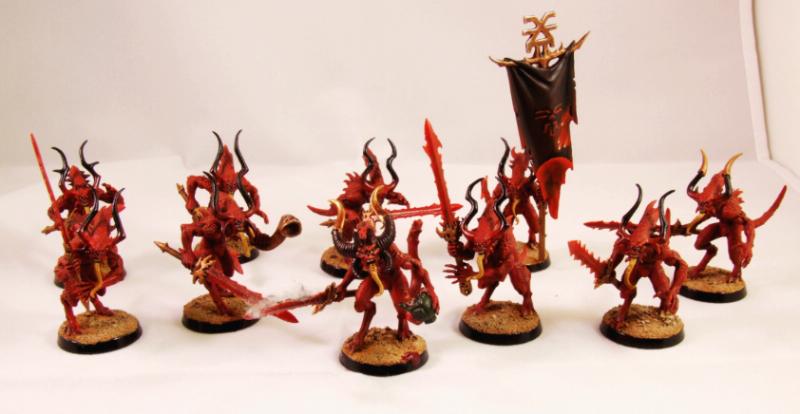 Bloodletters Daemons Khorne Warhammer 40 000 Bloodletter Squad   61090 Md Bloodletters%2C%20Daemons%2C%20Khorne%2C%20Warhammer%2040%2C000.JPG