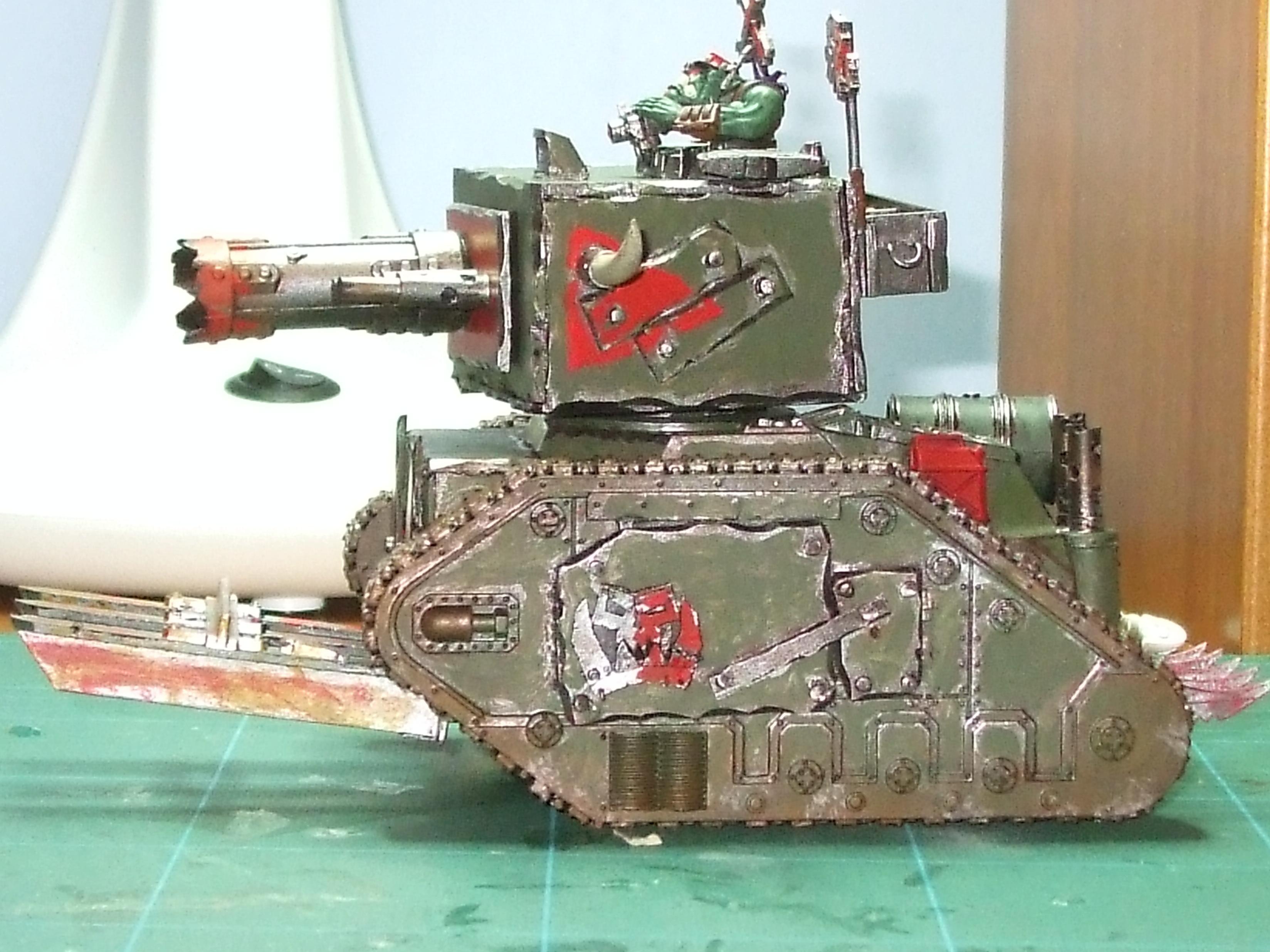 Guard Abuse, Leman Russ, Looted, Orks