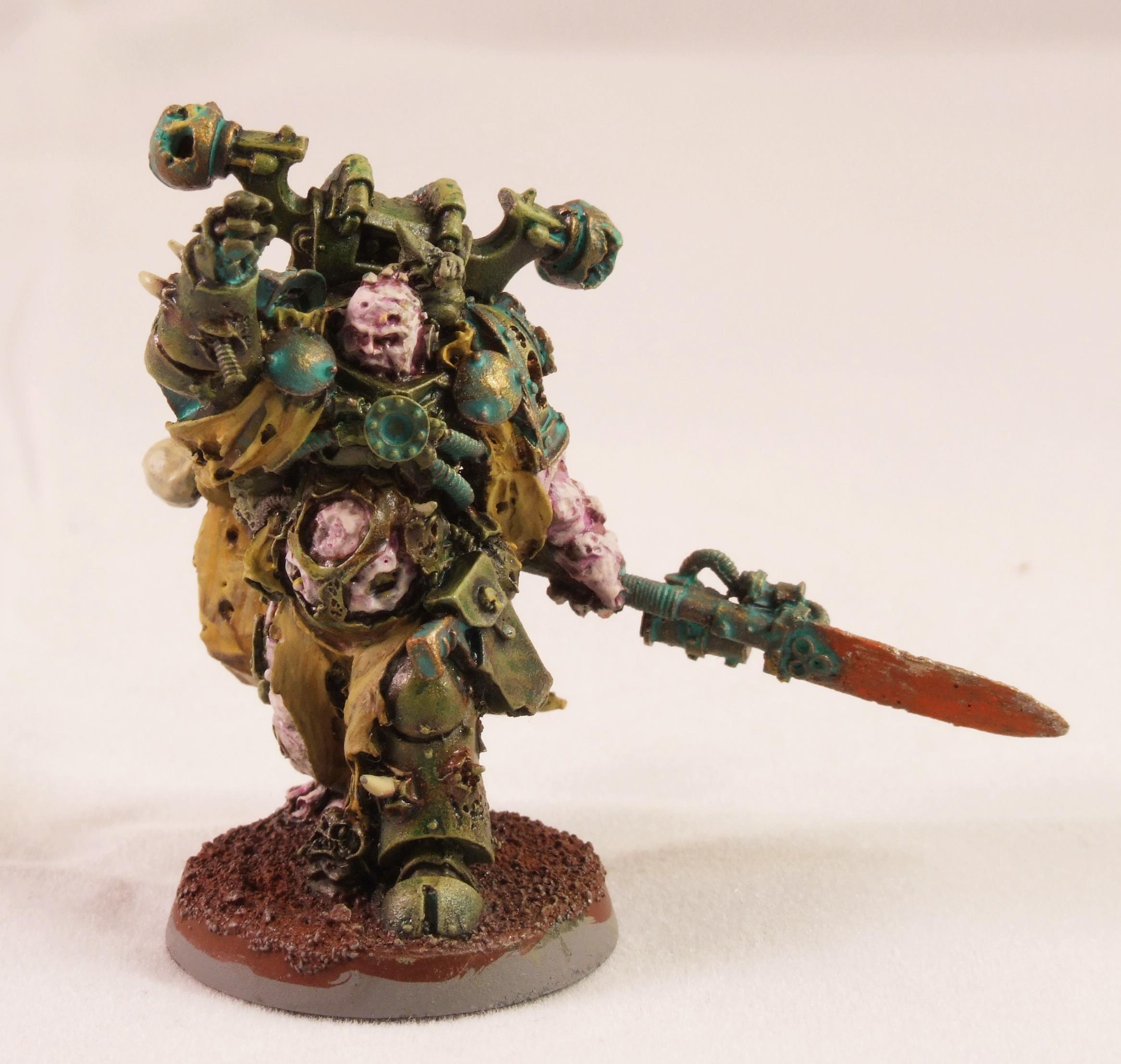 Chaos, Chaos Space Marines, Nurgle, Sorcerer