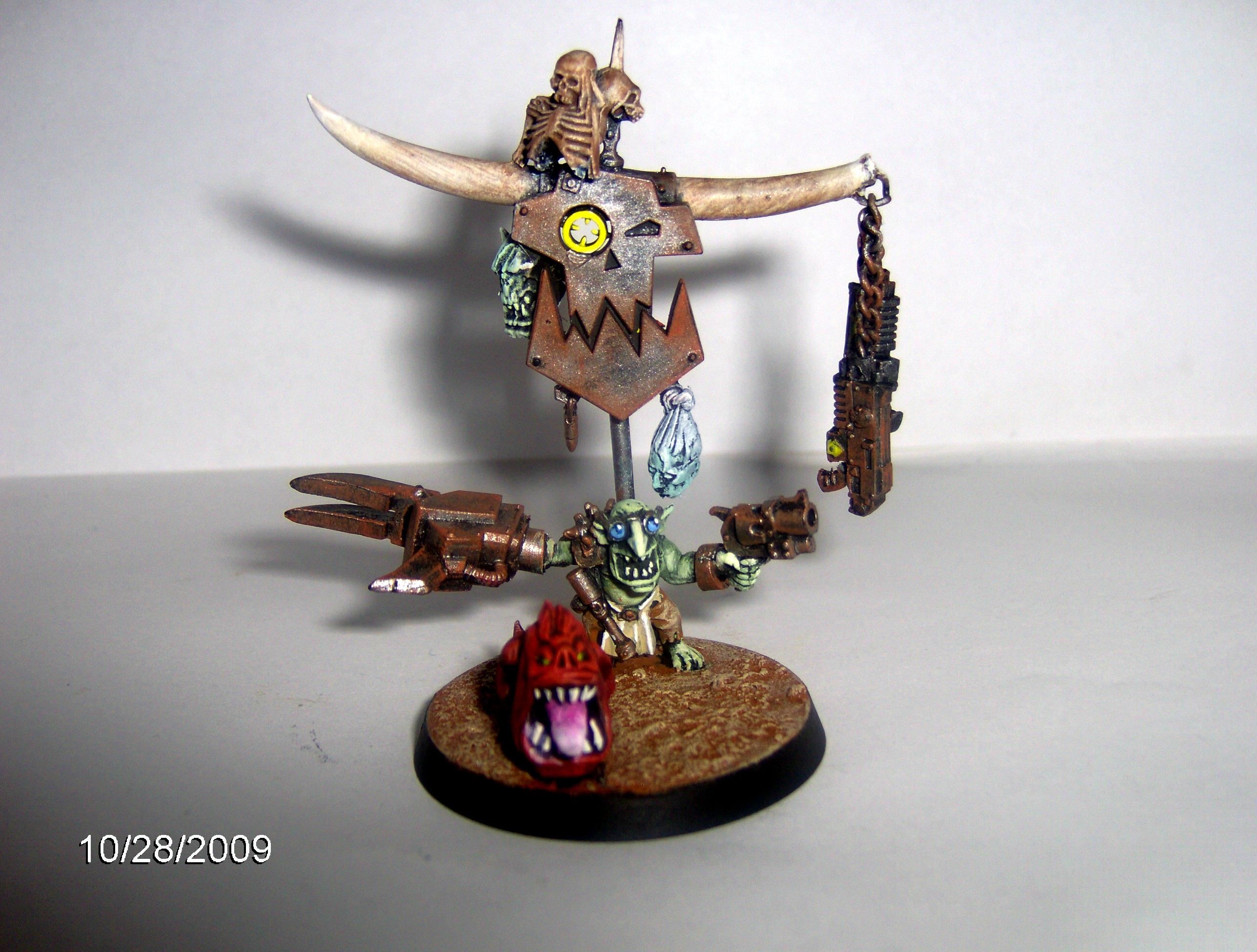 Attack Squig, Gretchin, Grots, Nob, Power Klaw