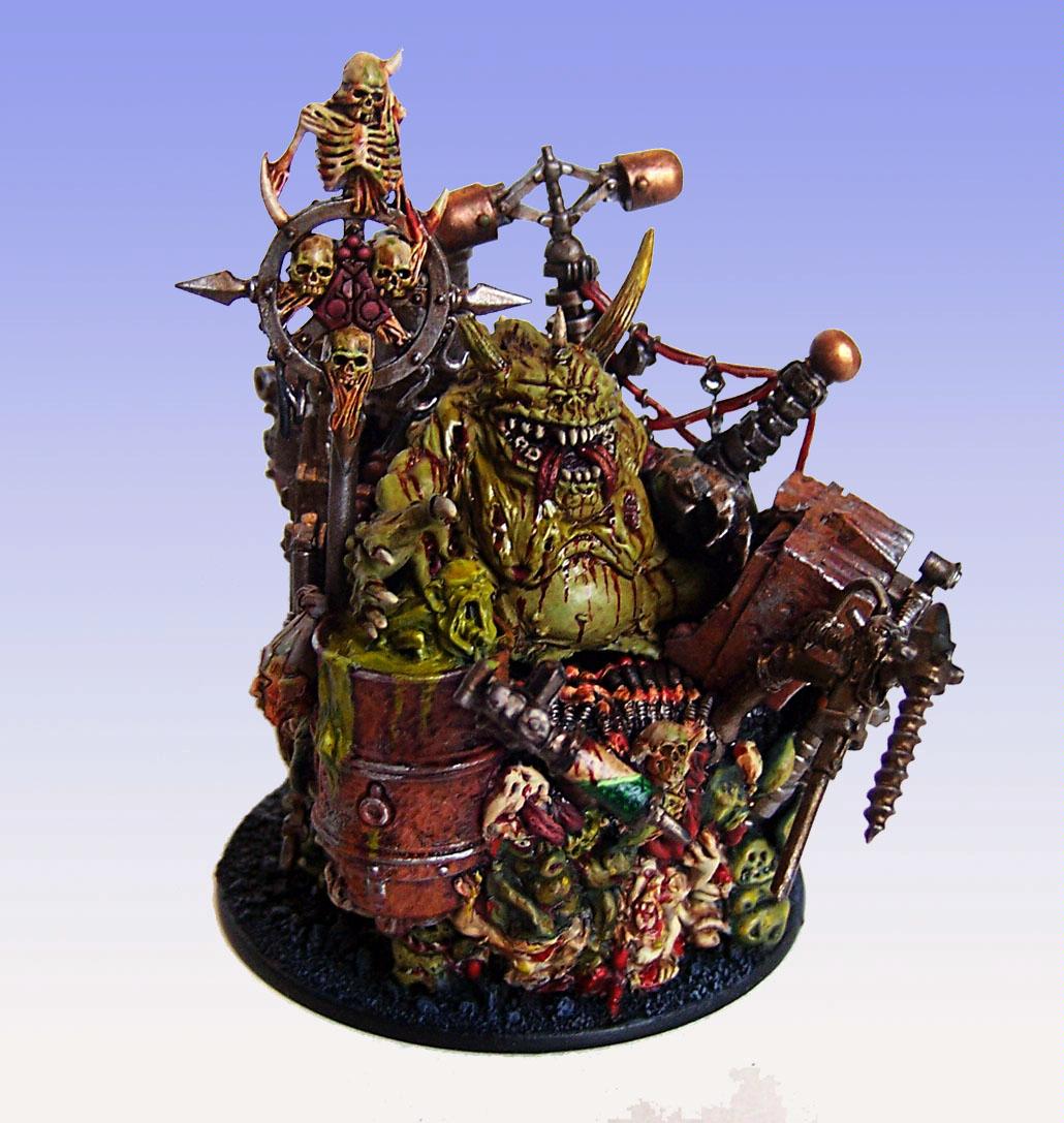 Chaos Daemons, Conversion, Ku´gath, Nurgle, Warhammer 40,000