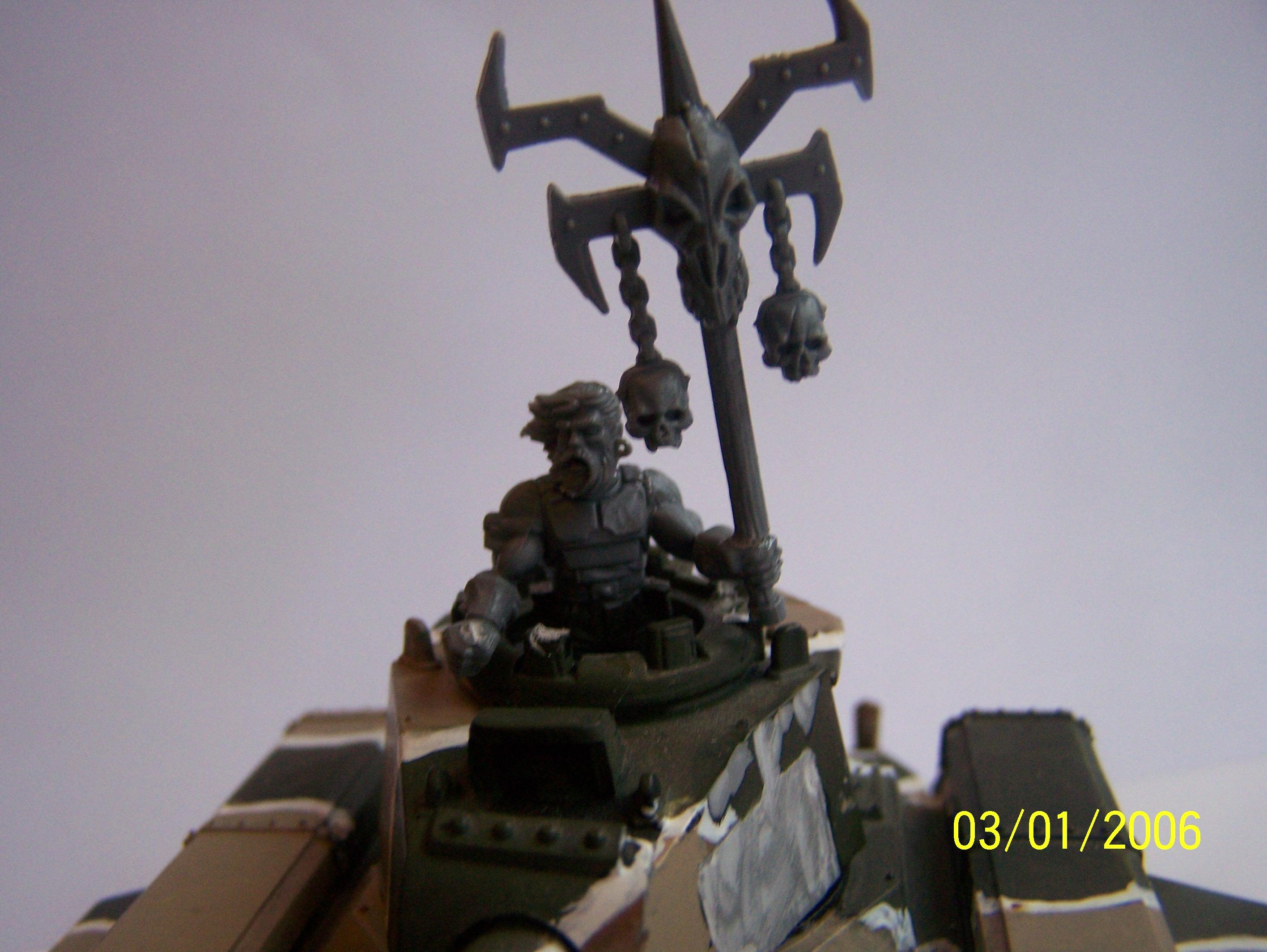 Khorne, Renegade Guard, Tank, Traitor Guard, Warhammer 40,000, Work In Progress