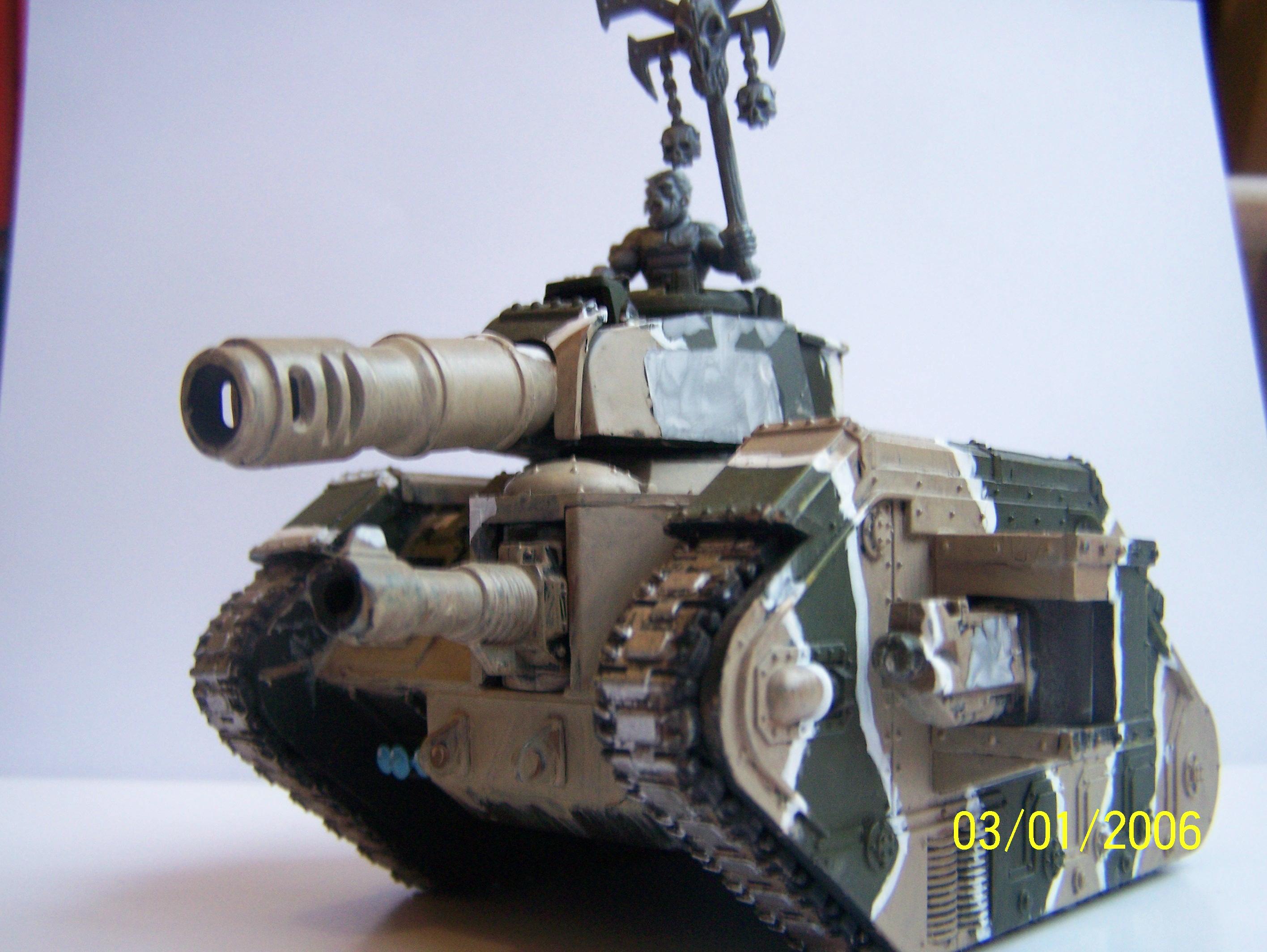 Khorne, Renegade Guard, Tank, Traitor Guard, Warhammer 40,000, Work In Progress