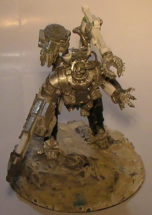 One of the two demon princes (counts as walking hive tyrant with venom cannon and twin linked devourers)