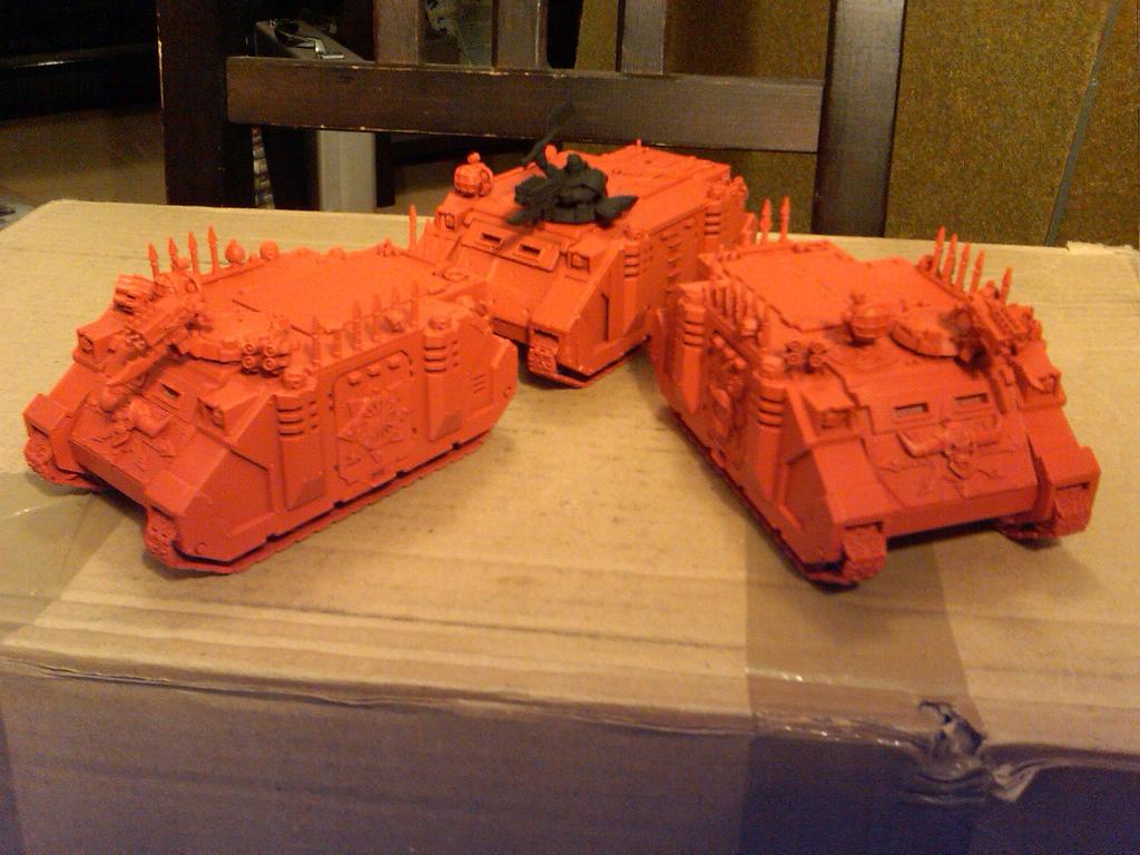 World Eater Rhinos Basecoated