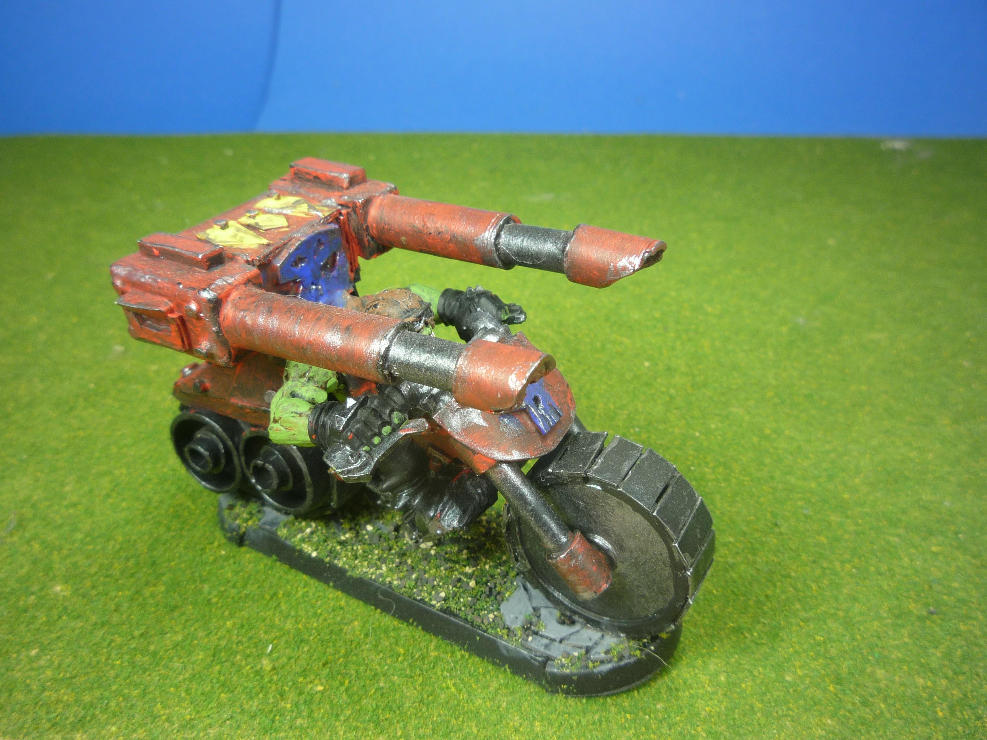 Bike, Nob, Orks, Warbike