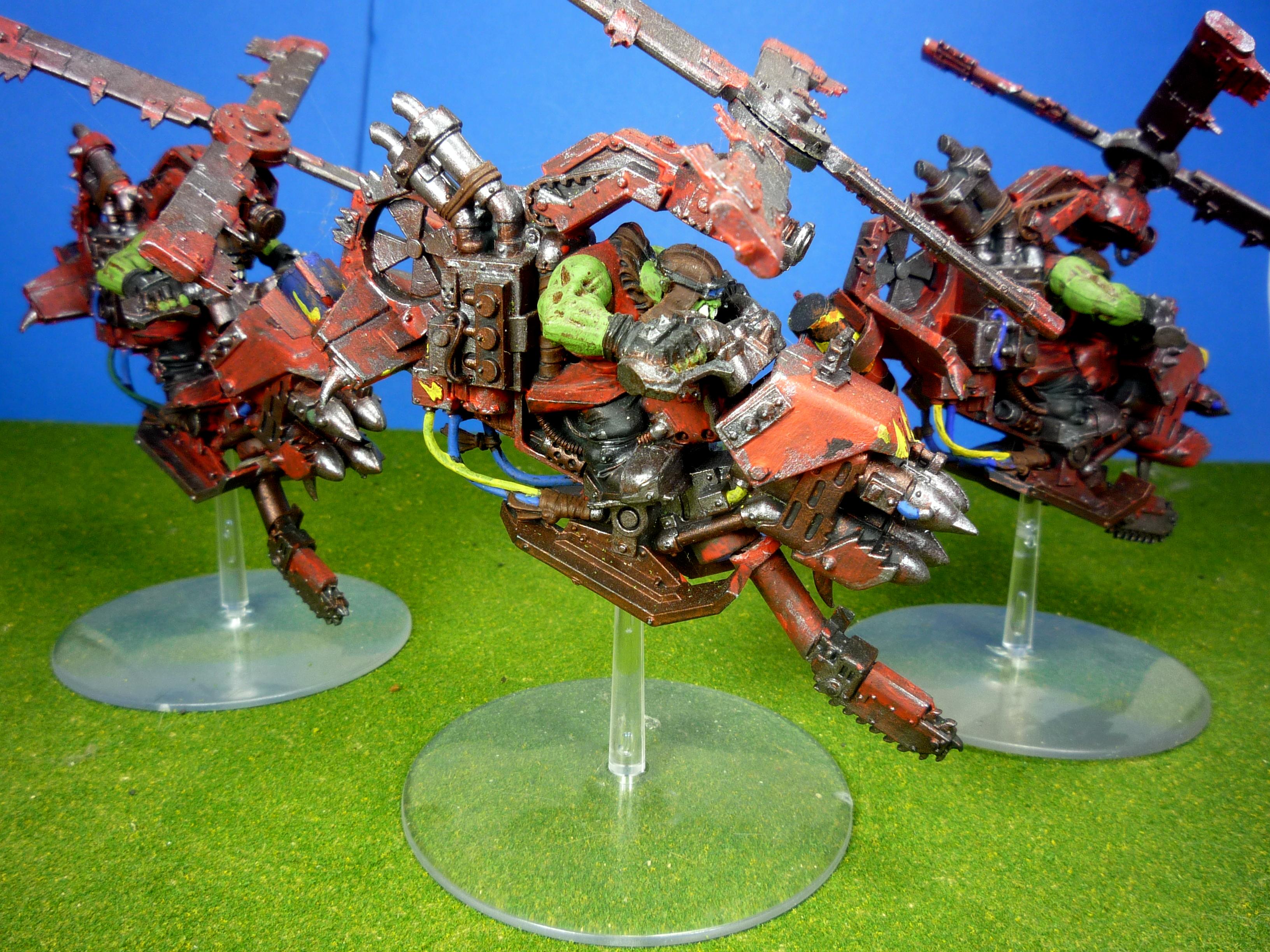 Big, Bomb, Buzzsaw, Deffkopta, Orks