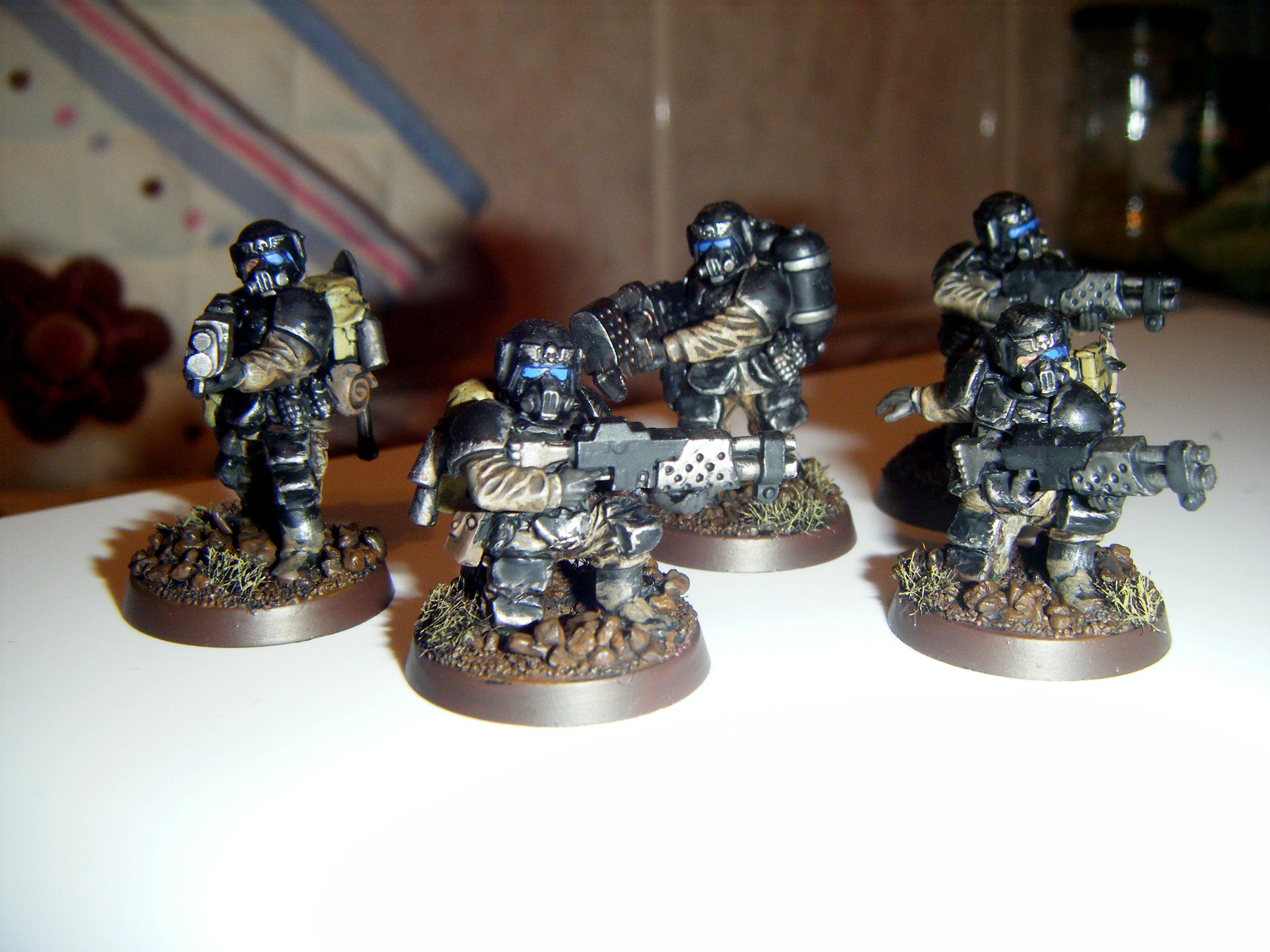 Conversion, Imperial Guard, Lasgun, Shotgun, Veteran