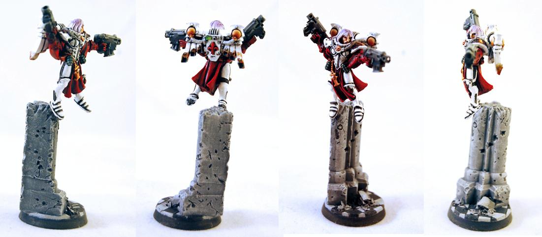 Decorative Base, Seraphim, Sisters Of Battle, Witch Hunters