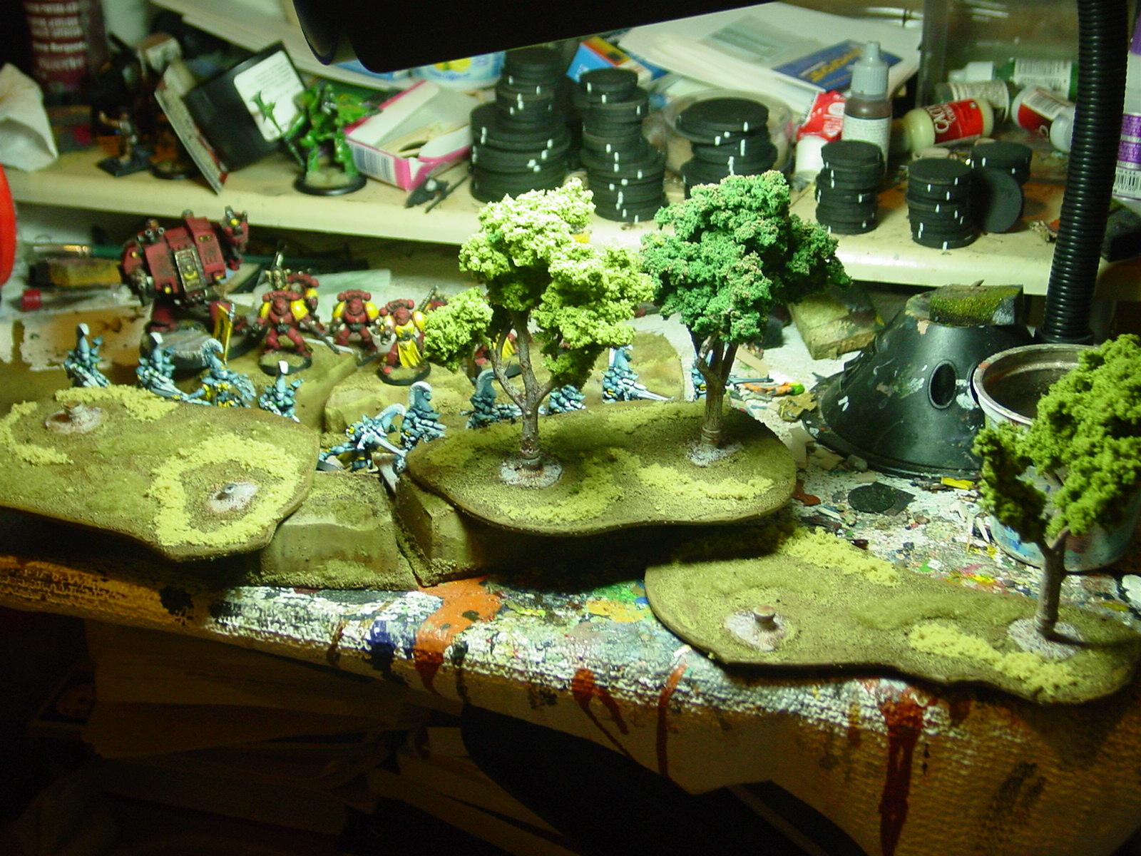 Terrain, Trees, terrain