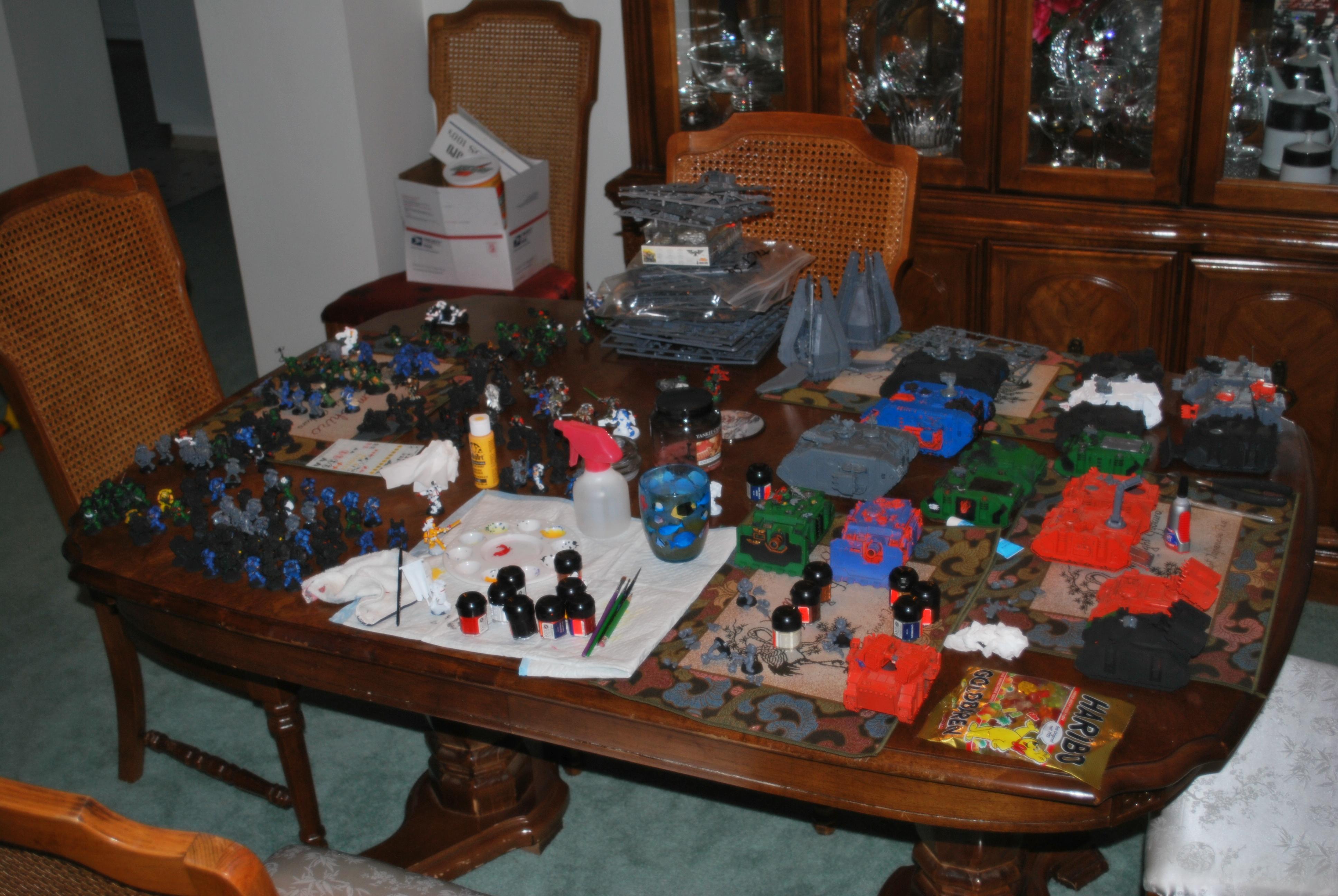 Massive army that needs new paint