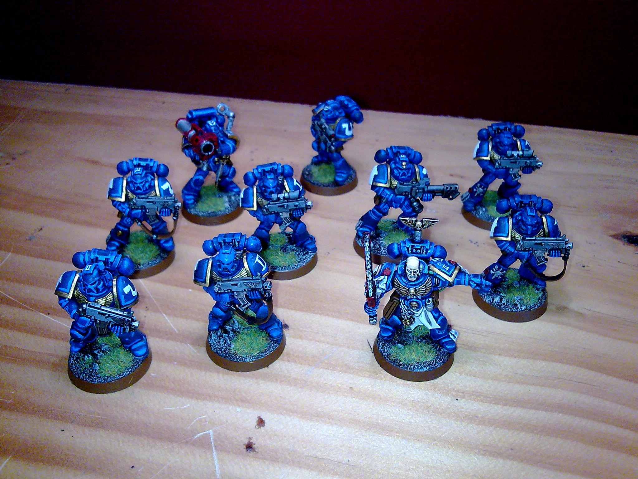Assault On Black Reach, Space Marines, Tactical Squad, Ultramarines