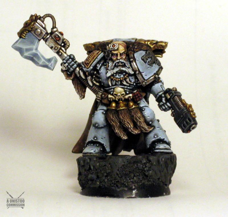 Bits, Conversion, Headquarters, Lord, Space, Space Marines, Warhammer 40,000, Wolves