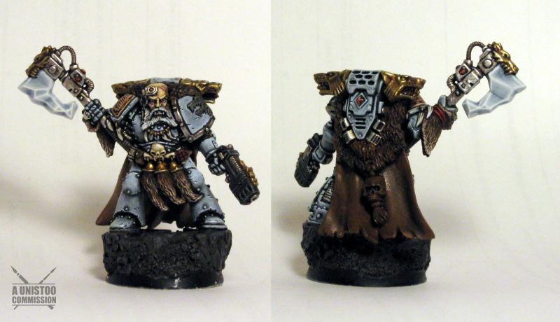 Bits, Conversion, Headquarters, Lord, Space, Space Marines, Warhammer 40,000, Wolves