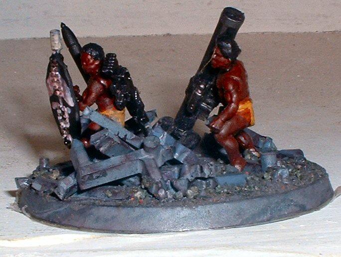 Heavy Weapon Team, Imperial Guard, Missile Launcher, Wargames Factory, Warhammer 40,000, Zulu, Zulus