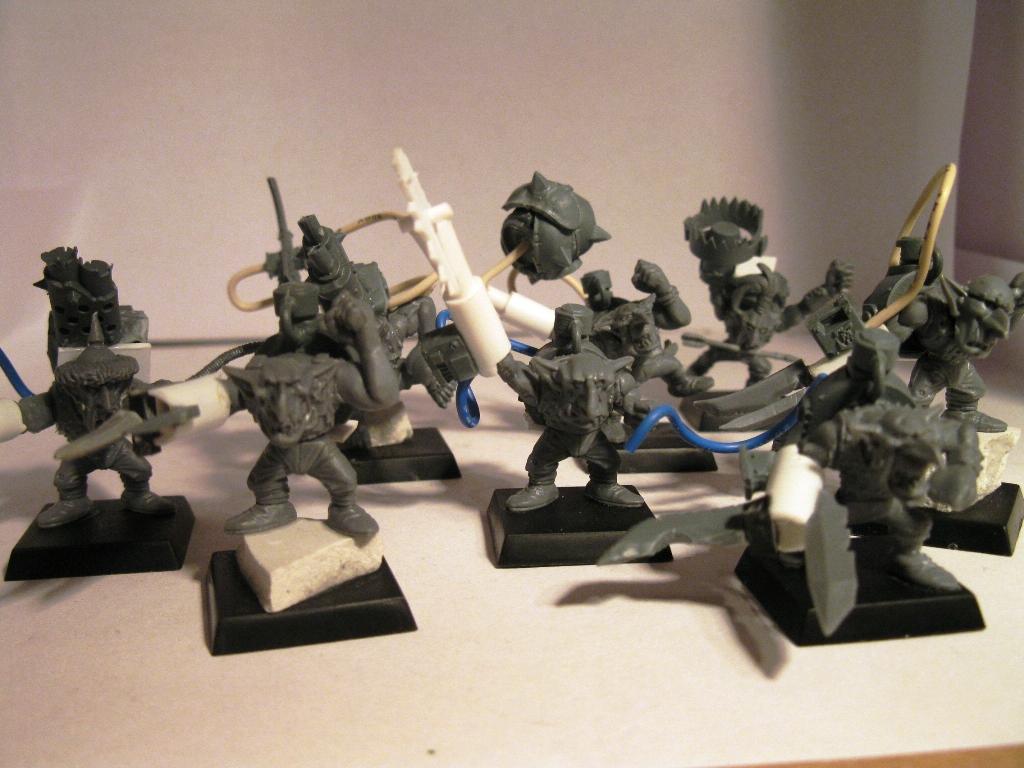 Conversion, Cybork, Goblins, Gretchin, Grots, Looneys, Lost Boyz, Work In Progress