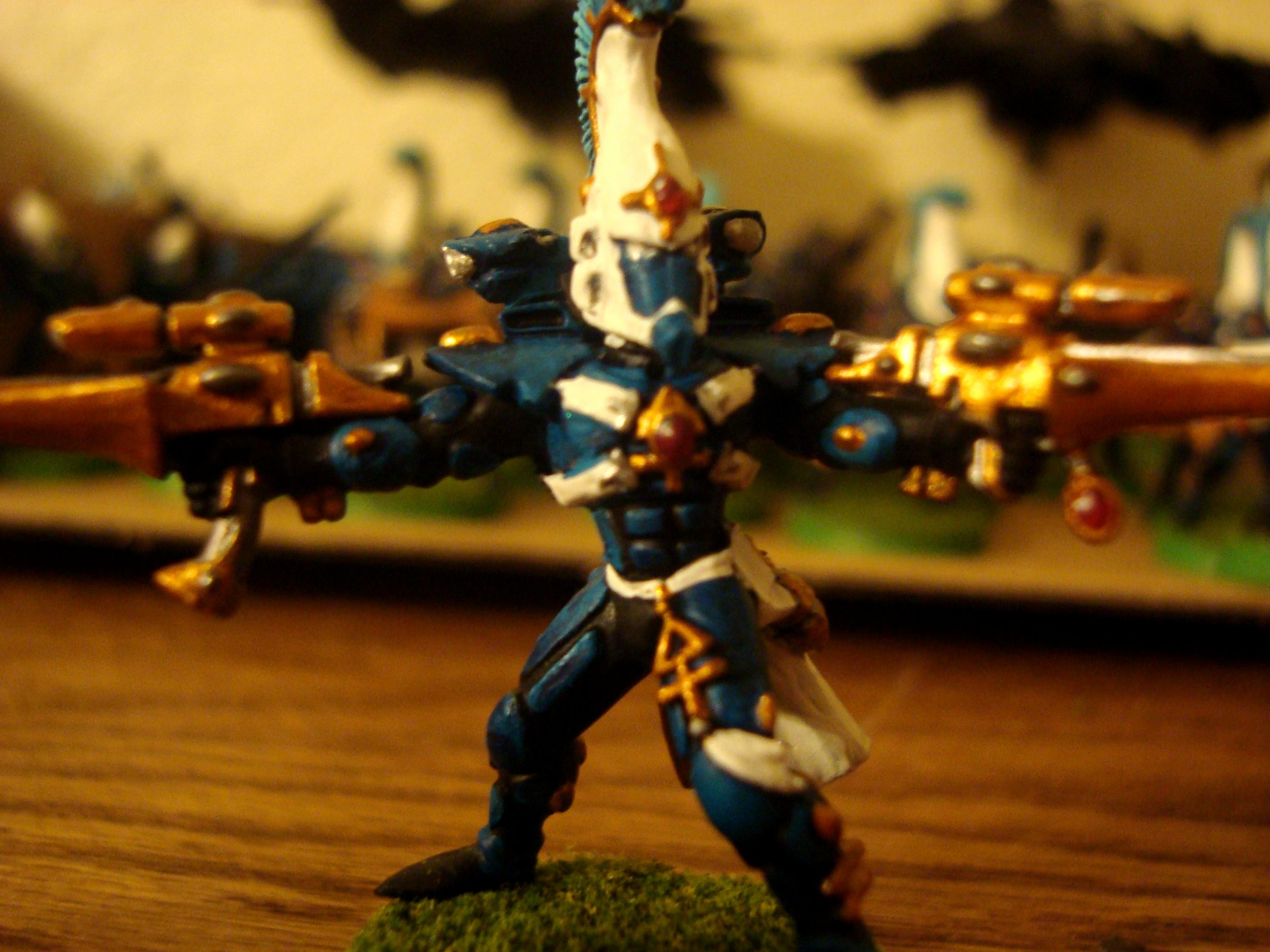 Dire Avengers, Dual Asc, Eldar, Exarch, Uaire-nem, Warhammer 40,000