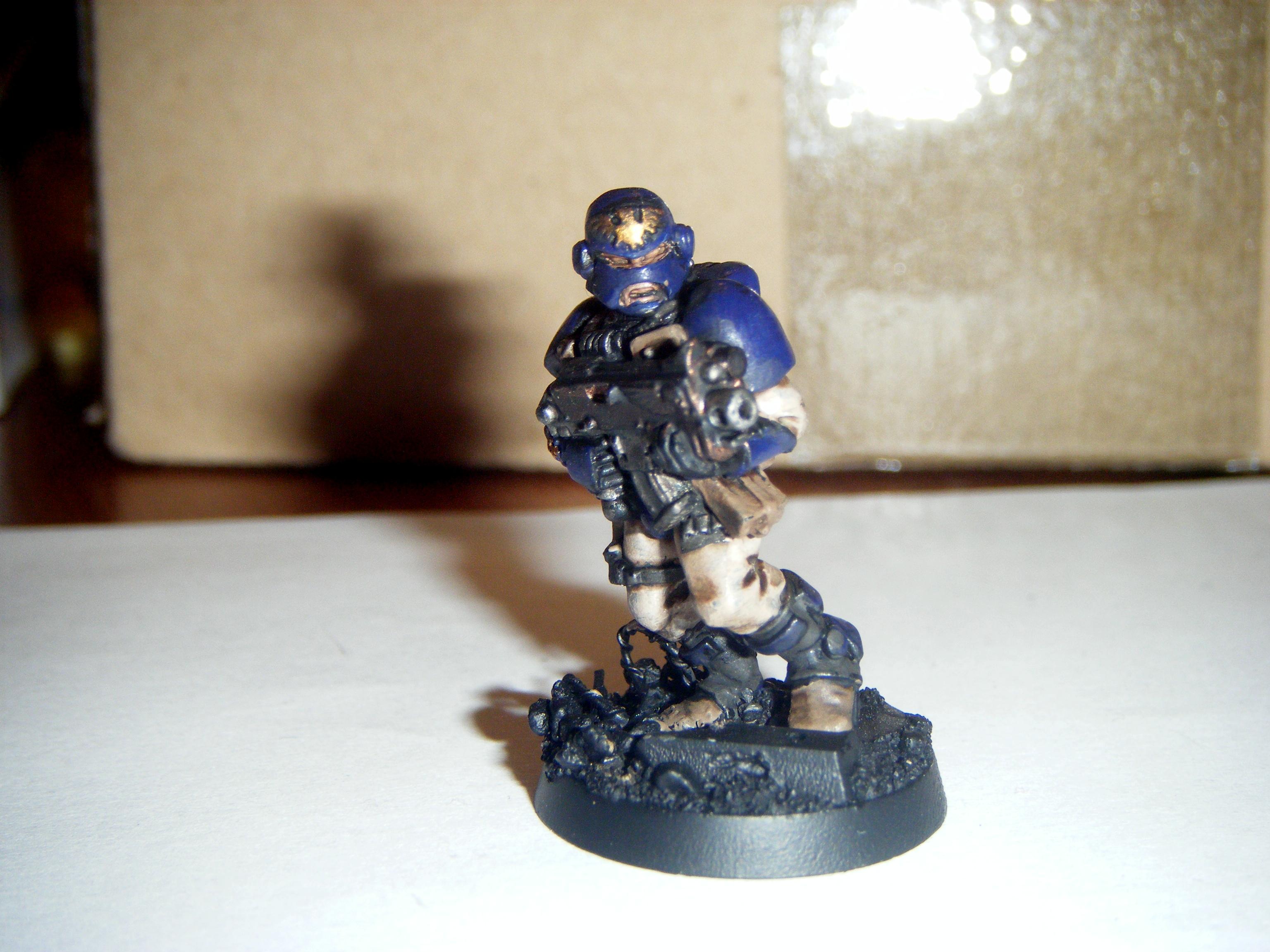 Adeptus Arbites, Scouts, Space Marines
