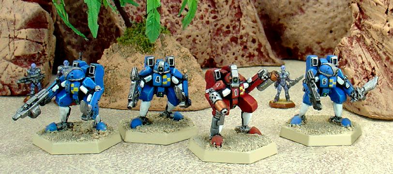 Anime, Black Talon, Caprice, Cef, Dp9, Dream Pod 9, Earth, Heavy Gear, Heavy Gear Blitz, Locked &amp; Loaded, Mecha, Miniatures