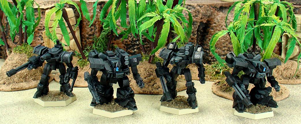Anime, Black Talon, Caprice, Cef, Dp9, Dream Pod 9, Earth, Heavy Gear, Heavy Gear Blitz, Locked &amp; Loaded, Mecha, Miniatures
