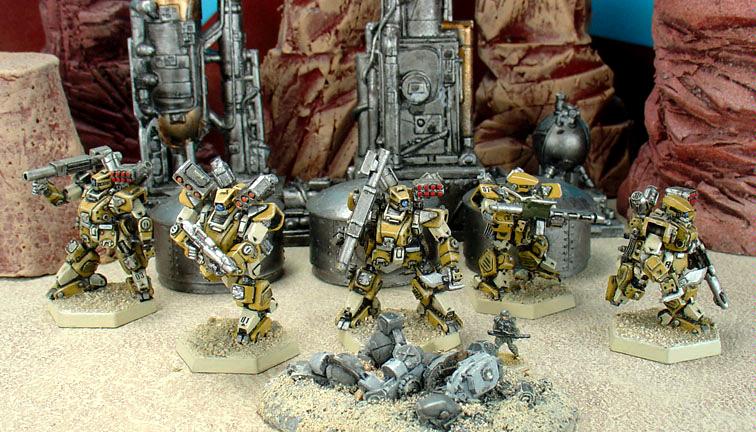 Anime, Black Talon, Caprice, Cef, Dp9, Dream Pod 9, Earth, Heavy Gear, Heavy Gear Blitz, Locked &amp; Loaded, Mecha, Miniatures