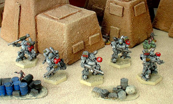 Anime, Black Talon, Caprice, Cef, Dp9, Dream Pod 9, Earth, Heavy Gear, Heavy Gear Blitz, Locked &amp; Loaded, Mecha, Miniatures
