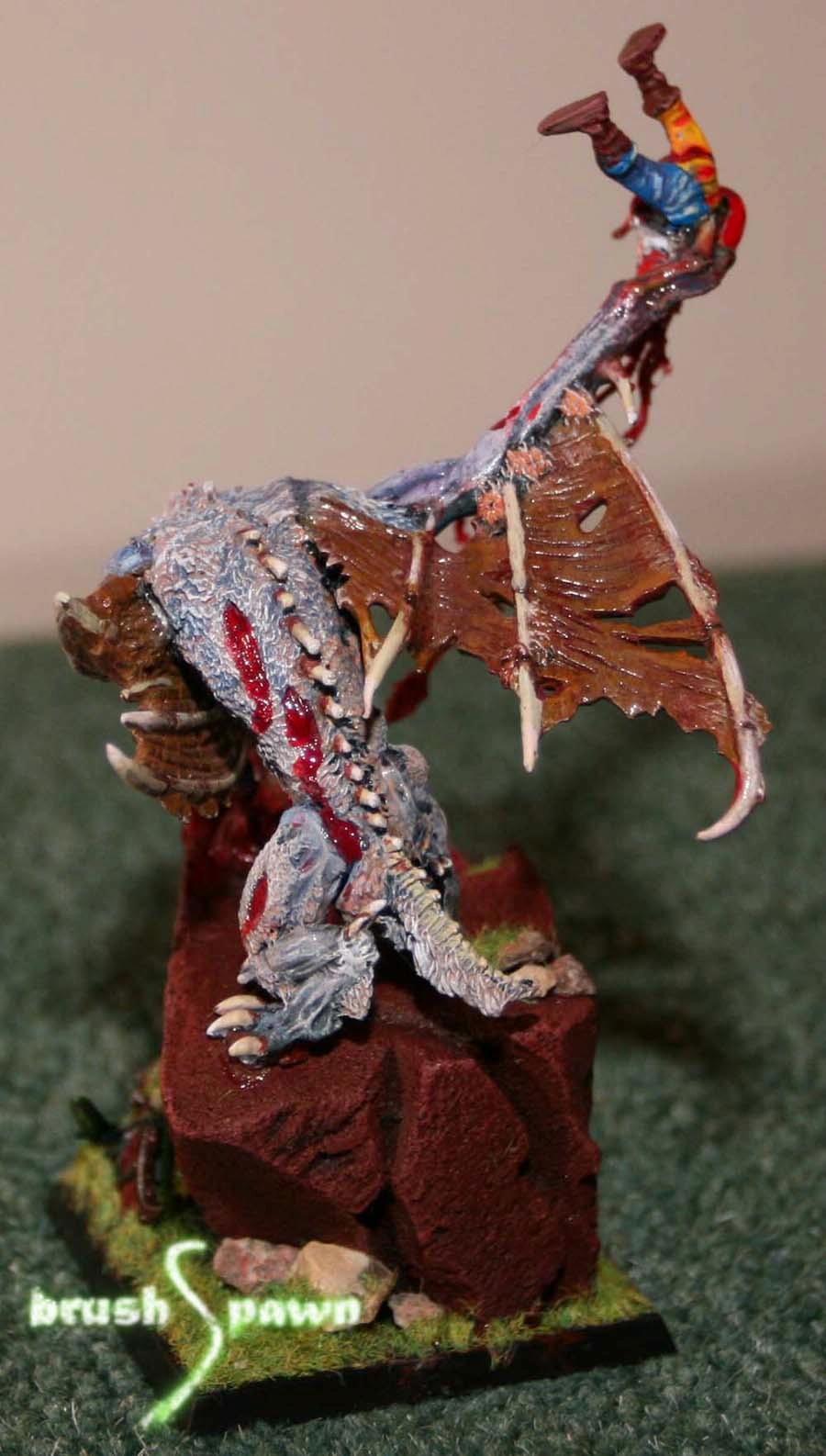 Undead, Vampire Counts, Varghulf, Warhammer Fantasy