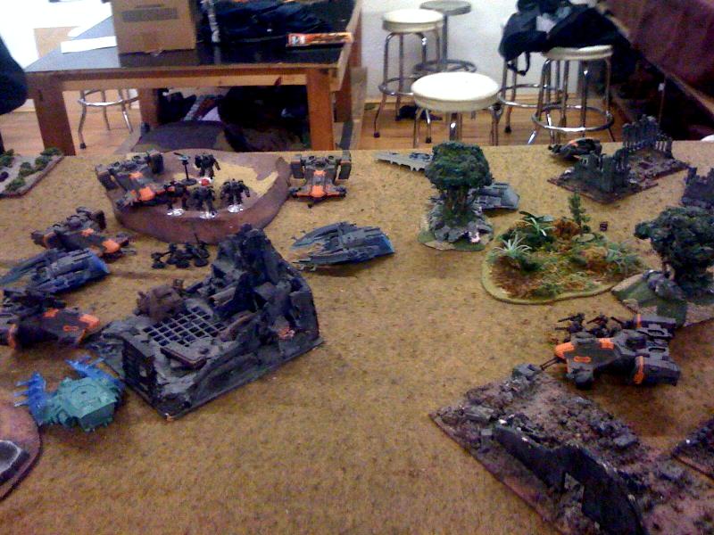 Battle Report, Eldar, Mech, Tau