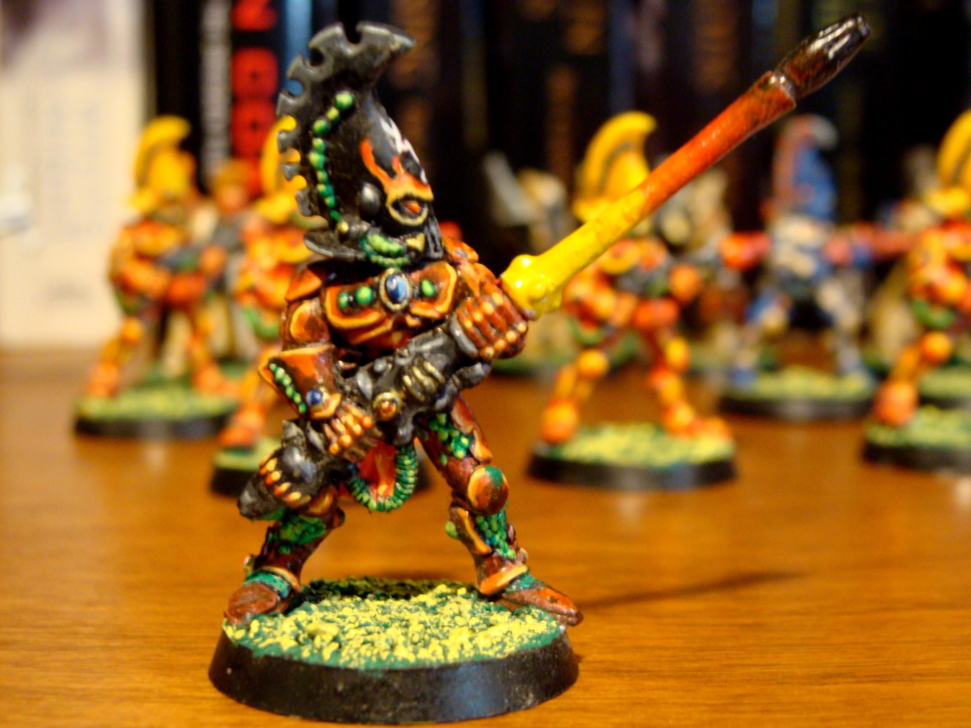 Eldar, Fire Dragon, Flames, Meltagun