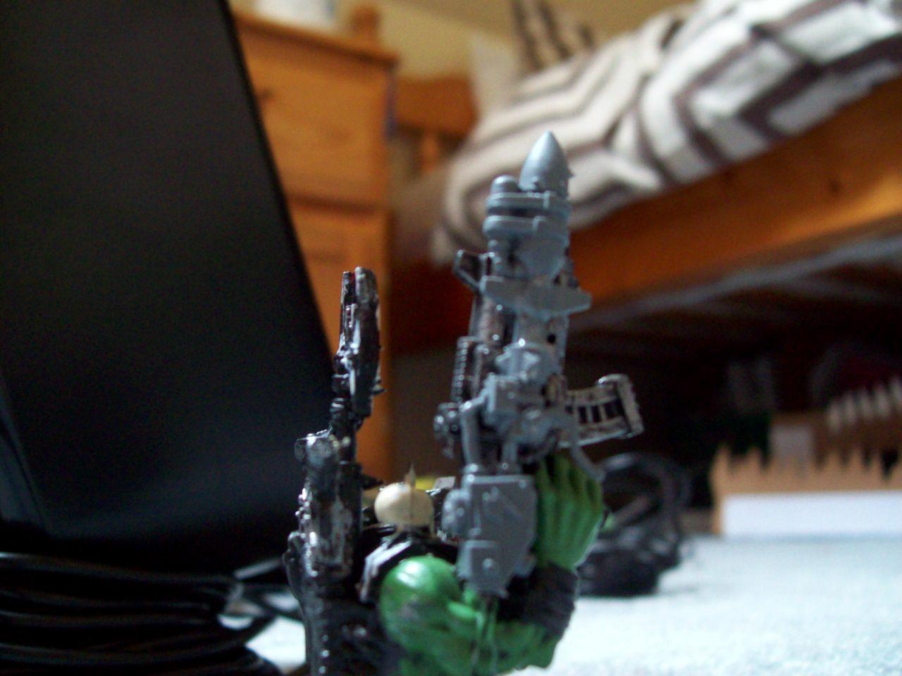 Assault On Black Reach, Conversion, Orks, Rokkit, Rokkit Launcher, Warboss
