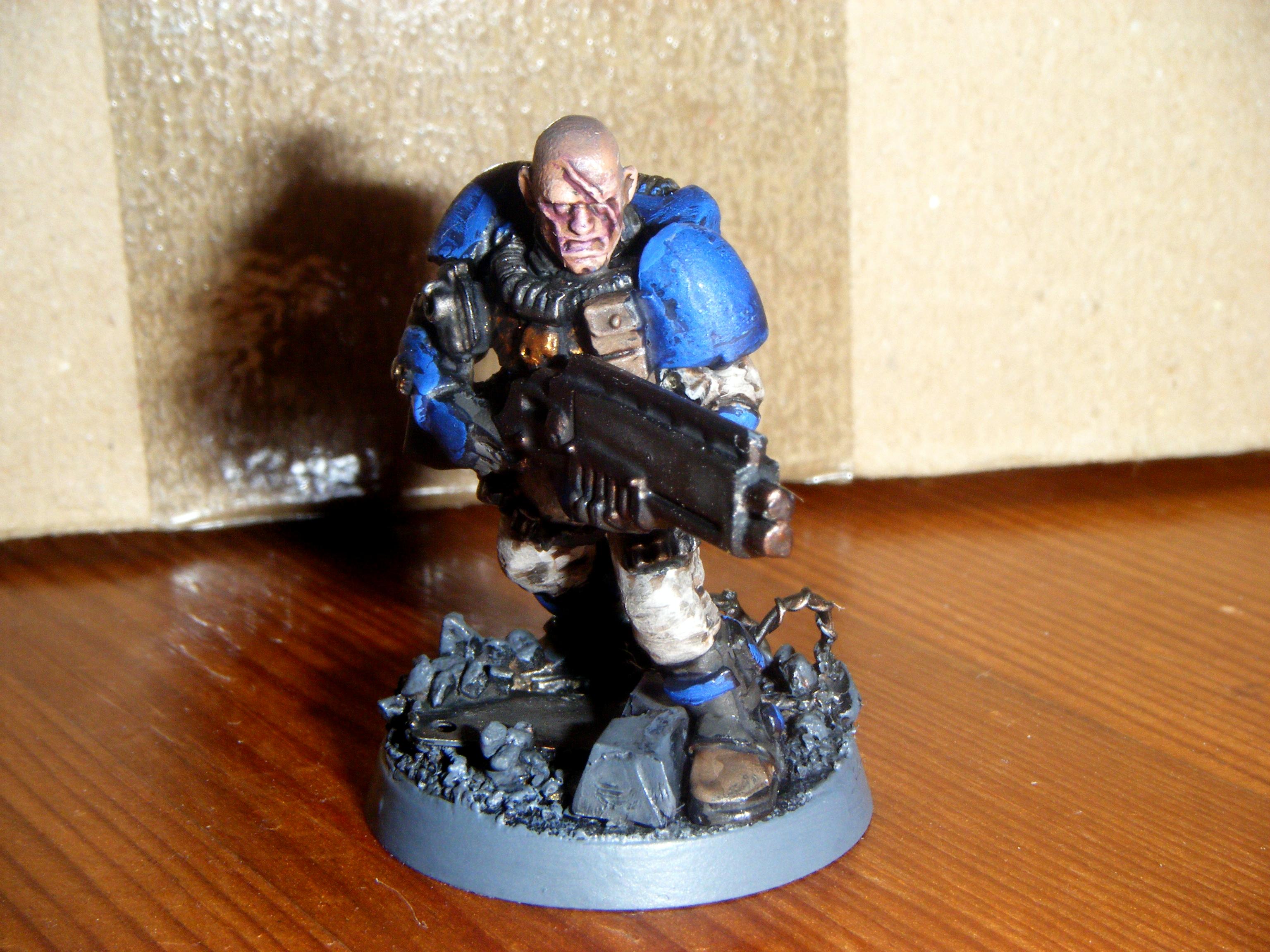 Scout Marine, Scouts, Space Marines, Ultramarines, W40k, Warhammer 40,000