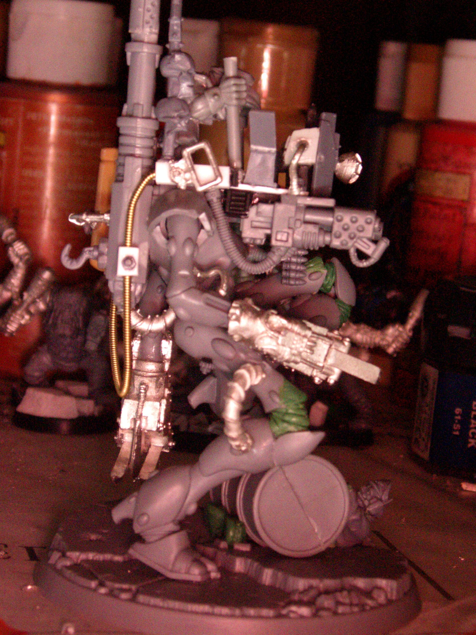 Deff Dread, Eldar Abuse, Looted, Orks, Wraithlord