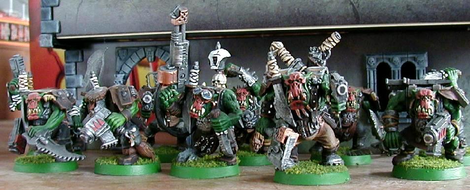 Orks, Squads, Red Skull Komandos