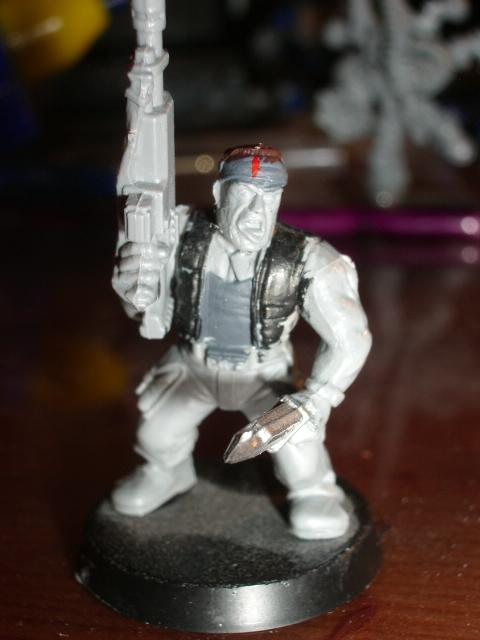 Close up of the sergeant