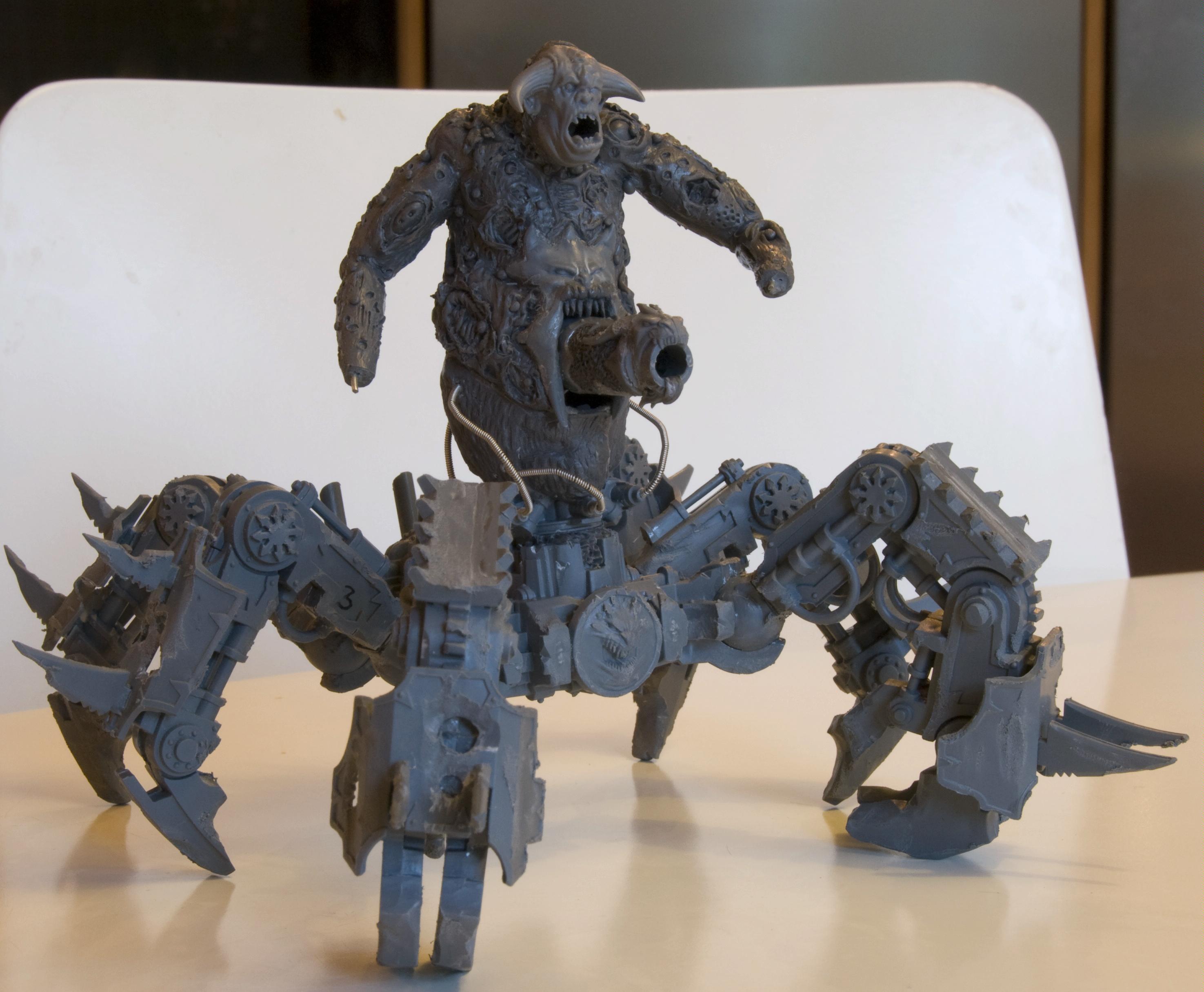 Chaos, Chaos Space Marines, Conversion, Daemons, Death Guard, Defiler, Nurgle, Nurgle Defiler, Plague Marines