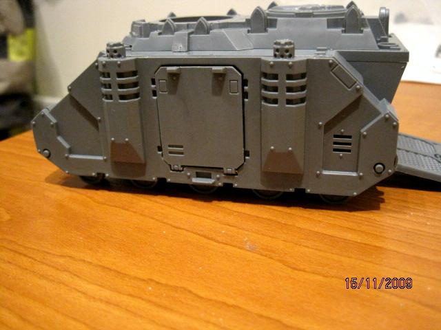 Immolator, Rhino, Sisters Of Battle, Work In Progress