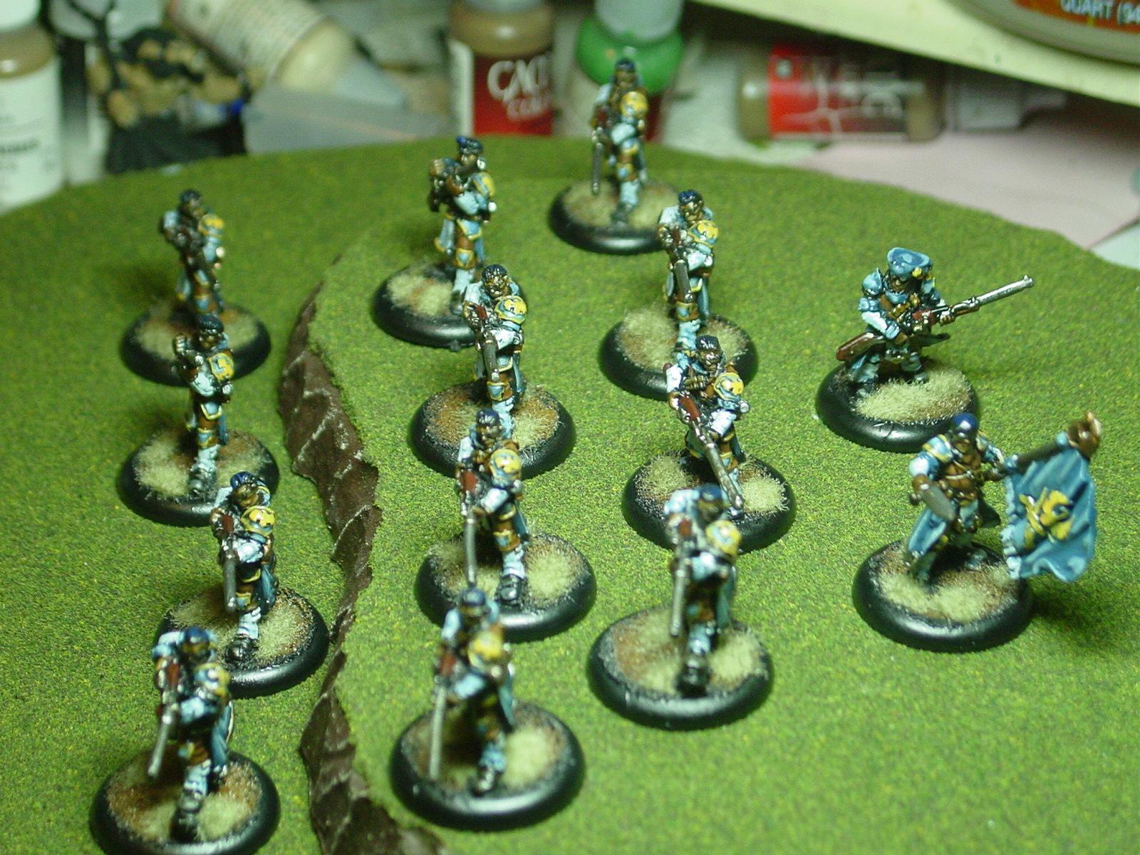 Warmachine, Cygnar, Long Gunners