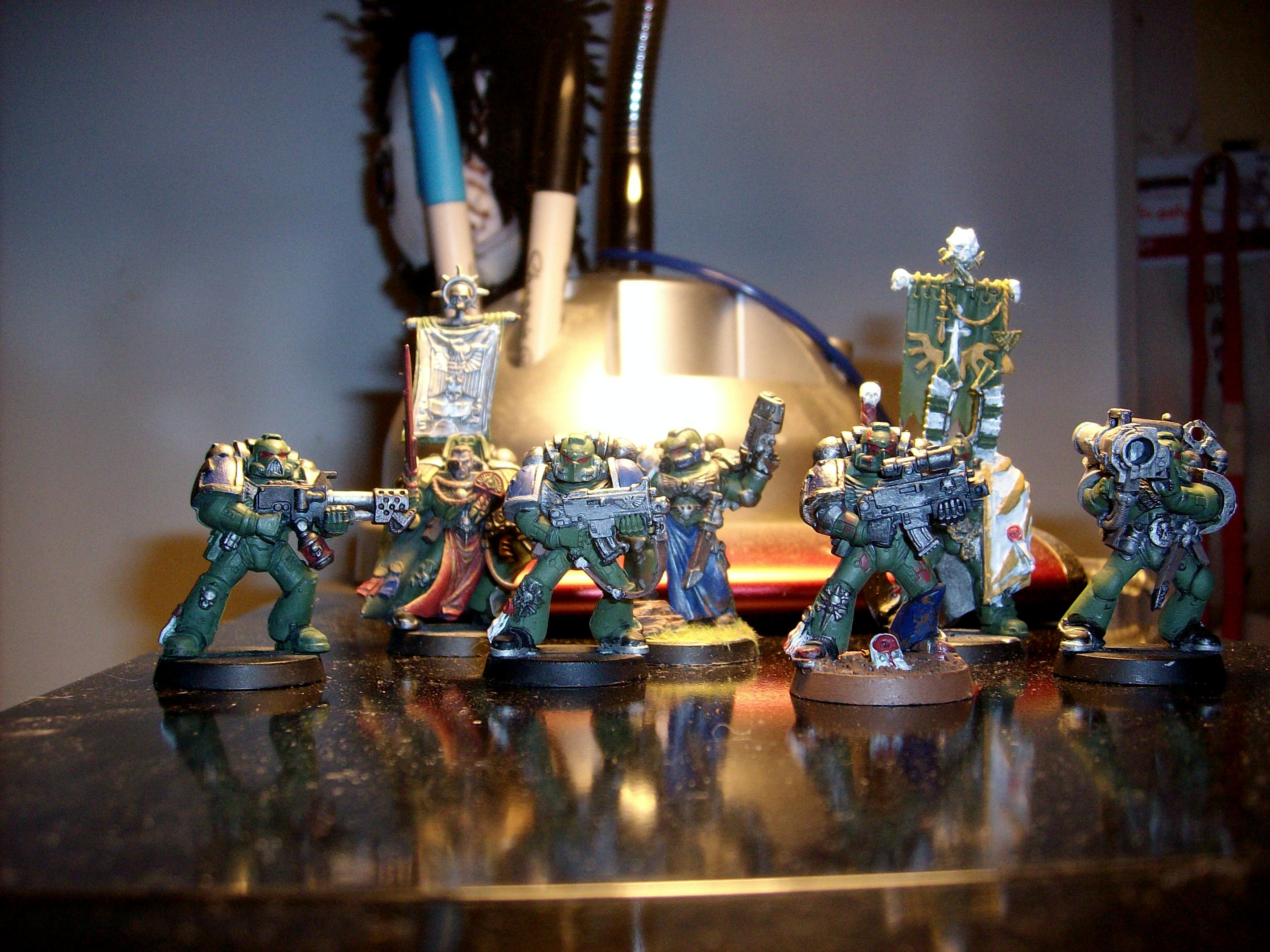 Space Marines, Warhammer 40,000, Work In Progress
