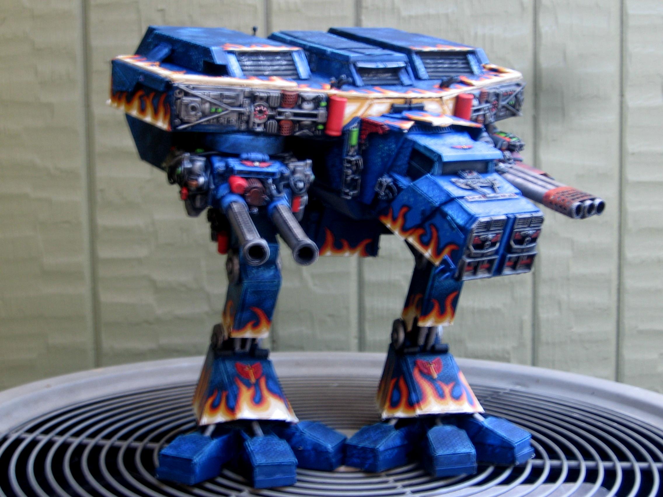 Awesome, Flames, Scratch Build, Titan, Warhound
