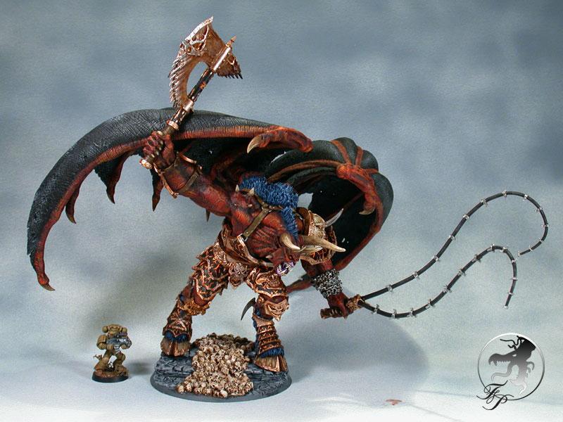 Balrog, Bloodthirster, Daemons, Khorne