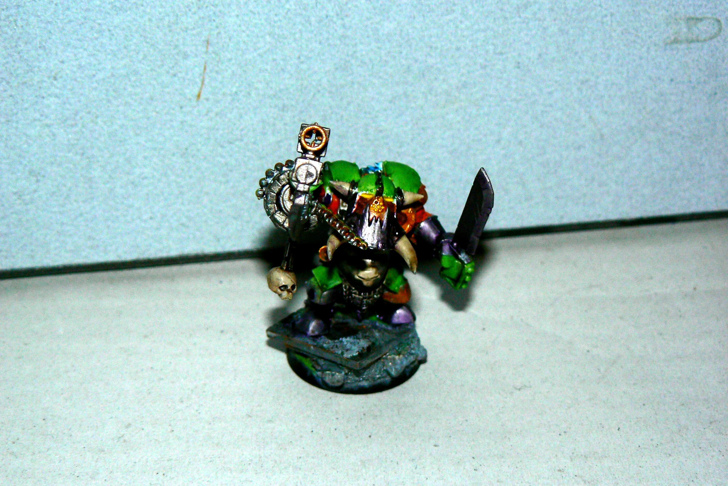 Flash Gitz, Orange, Orks, Pumkpin Boyz, Warhammer 40,000