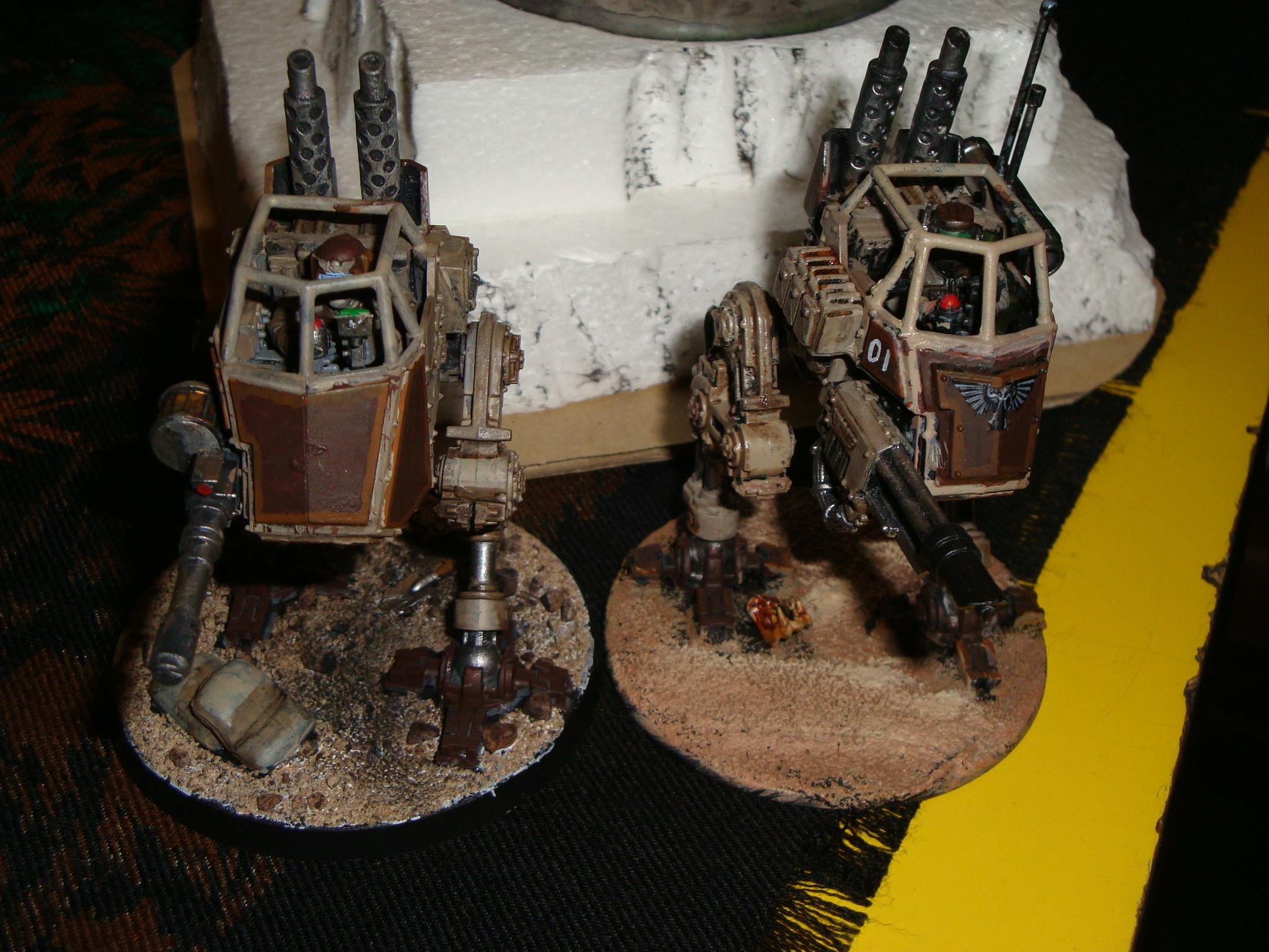 My two fully painted sentinels. Look out for the final one coming soon..