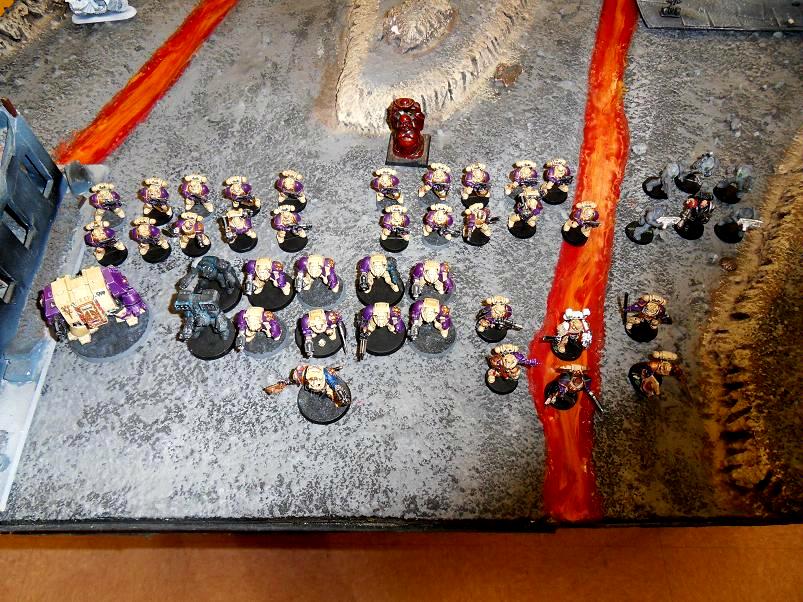 Purple, Space, Space Marines, White