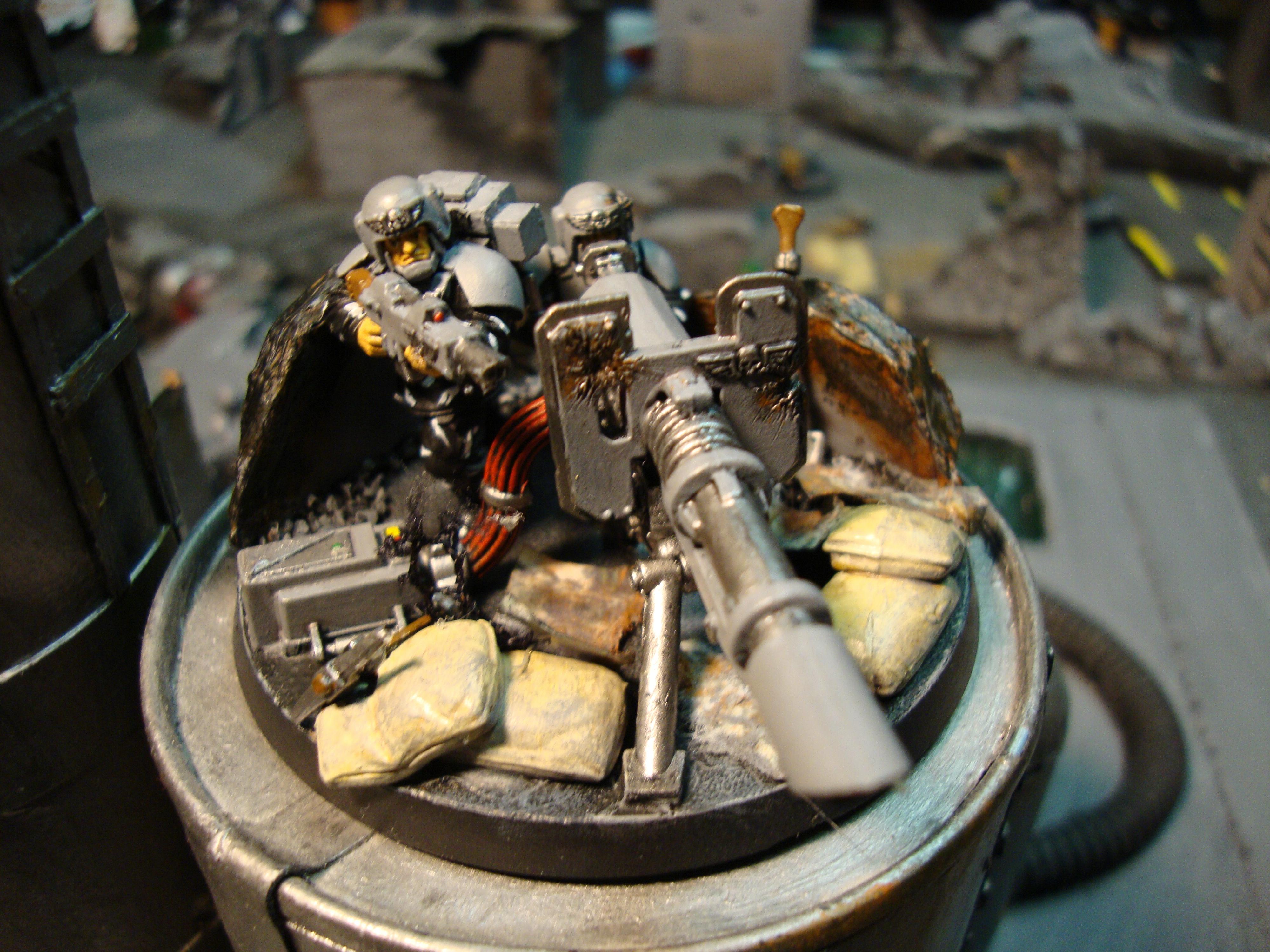 Imperial Guard, Lascannon team