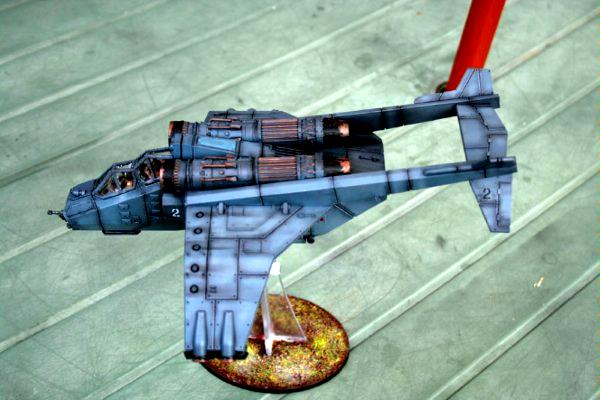 Imperial Guard, Pigments, Valkyrie, Weathered