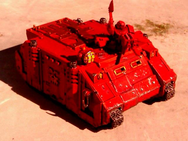 Khorne Rhino WIP 1C