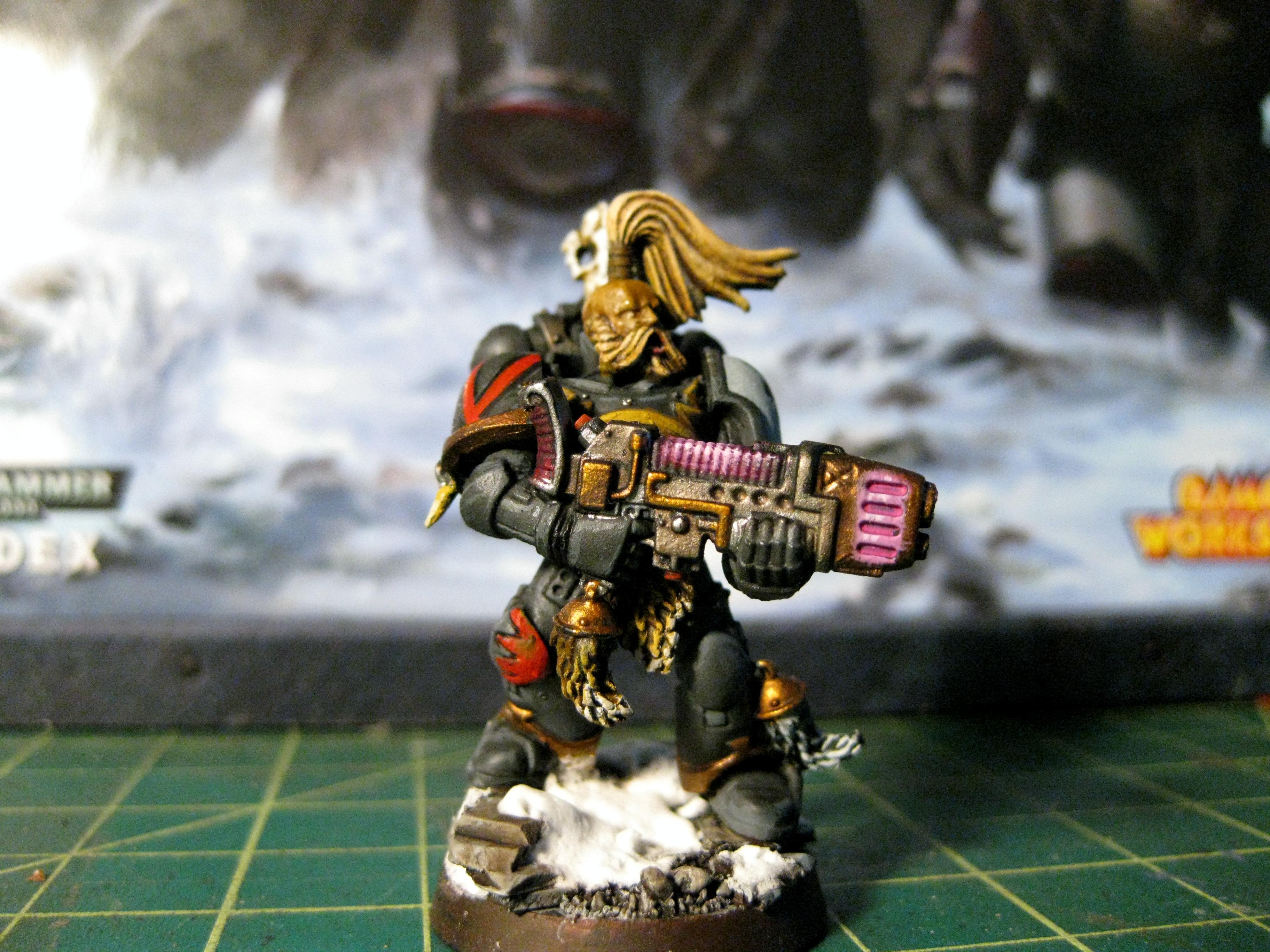 Grey Hunter, Pink Plasma, Space Marines, Space Wolves