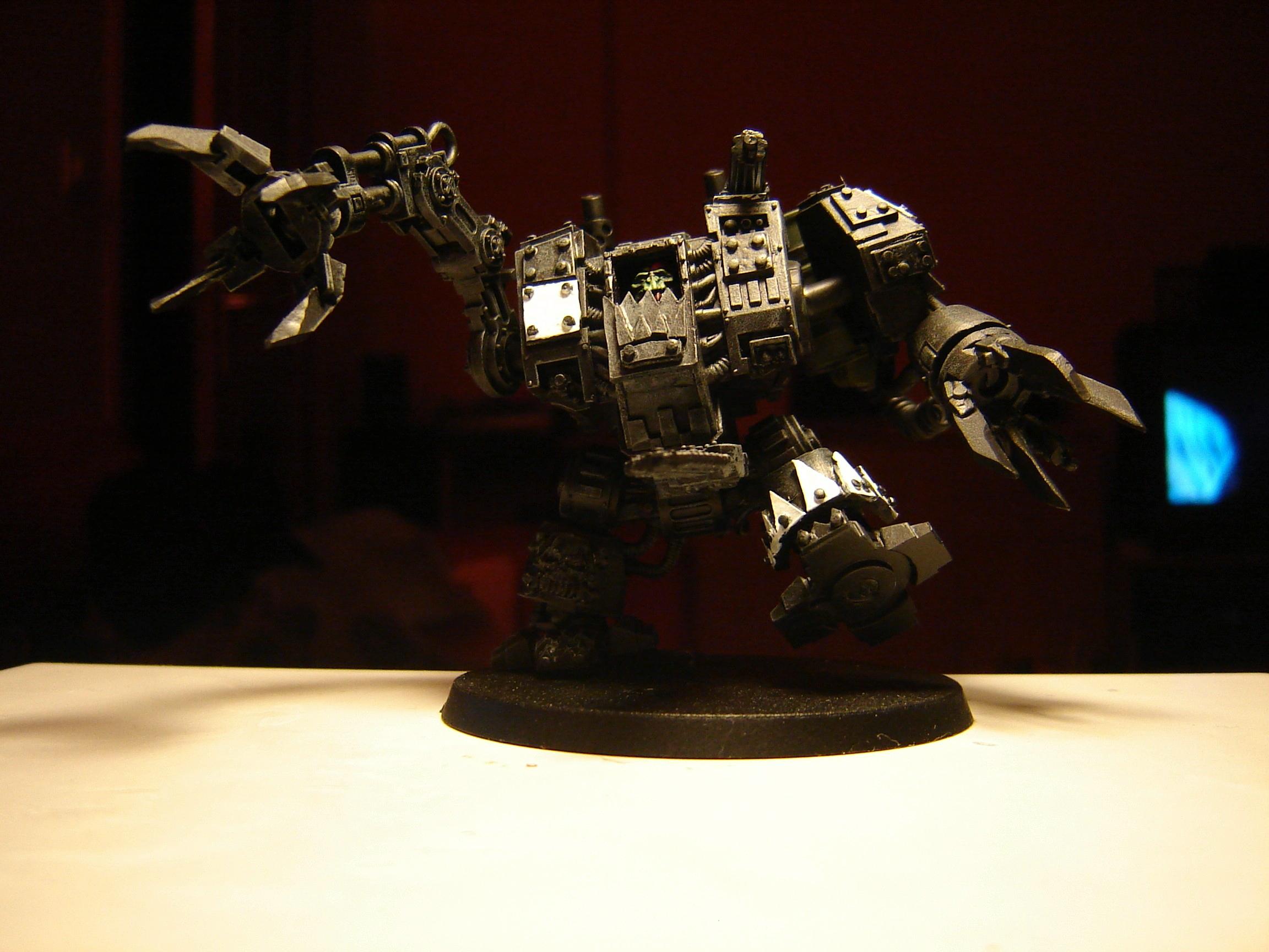 Deff Dread, Dreadnought, Orks, Work In Progress