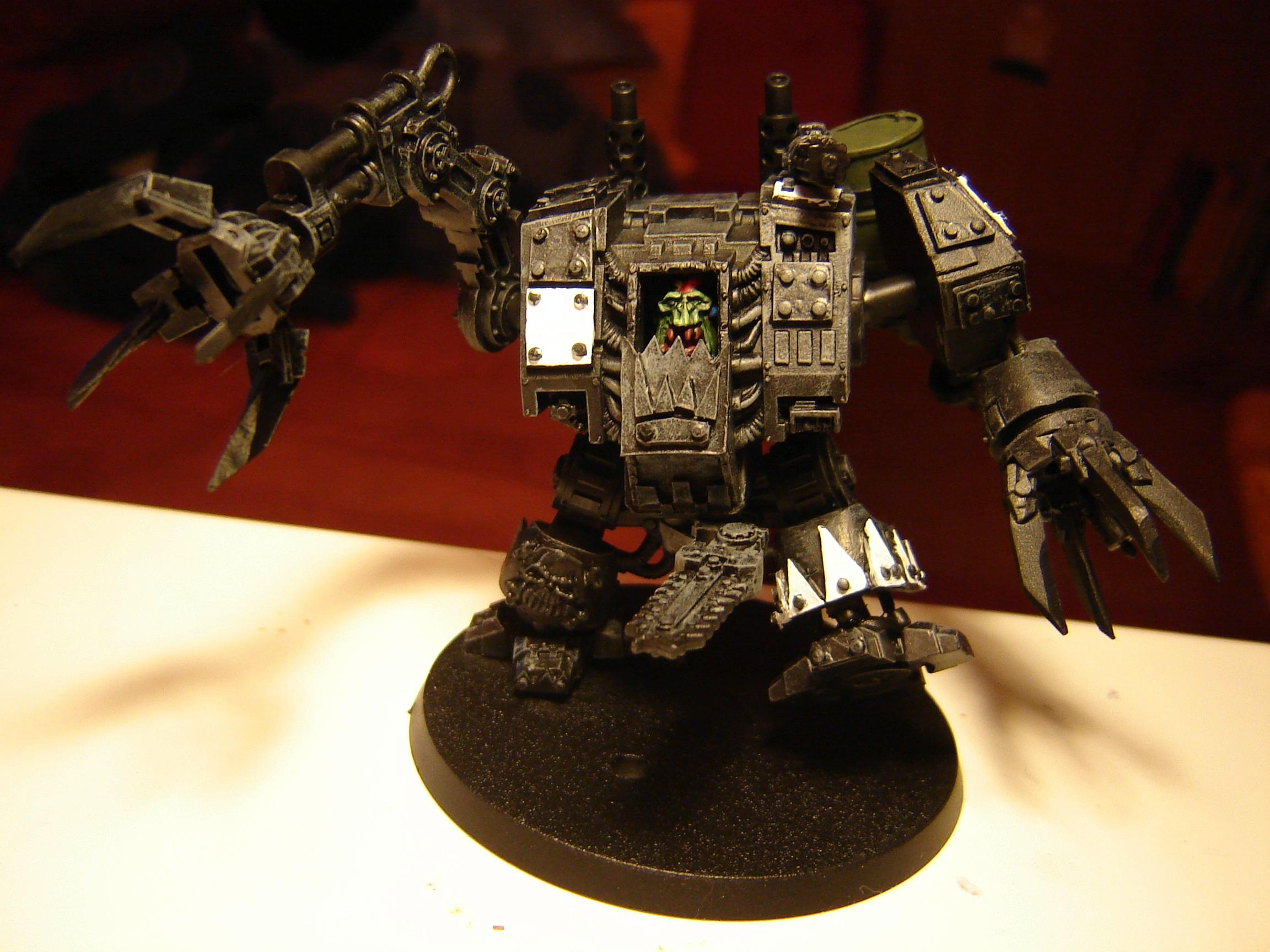 Deff Dread, Dreadnought, Orks, Work In Progress